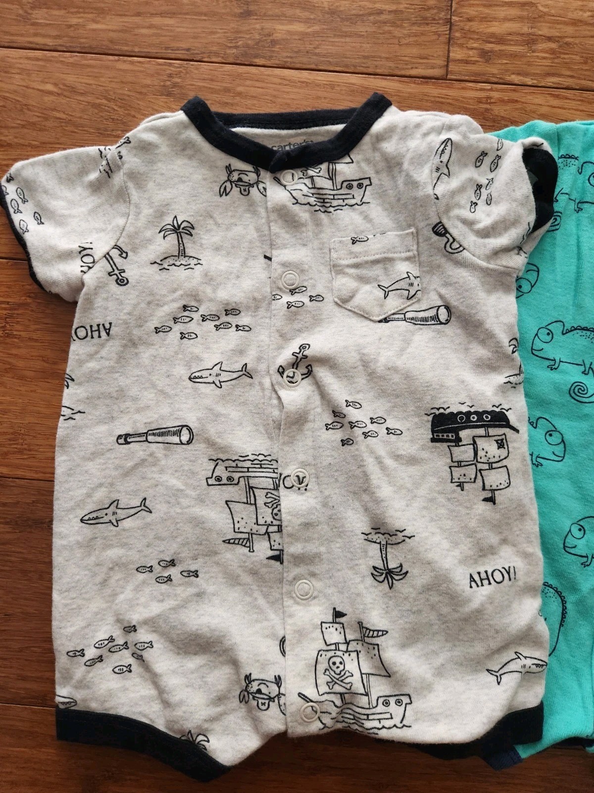 Baby Boys One Piece Shorts Outfits In Carters And Little Beginnings, 3 Months
