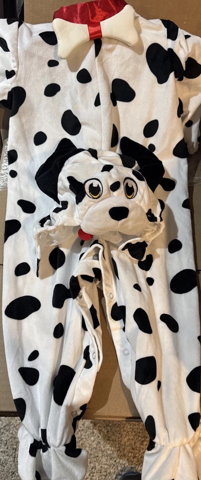 Full Toddler Cow Outfit For Halloween Baby Cow Dress Up 12-18m