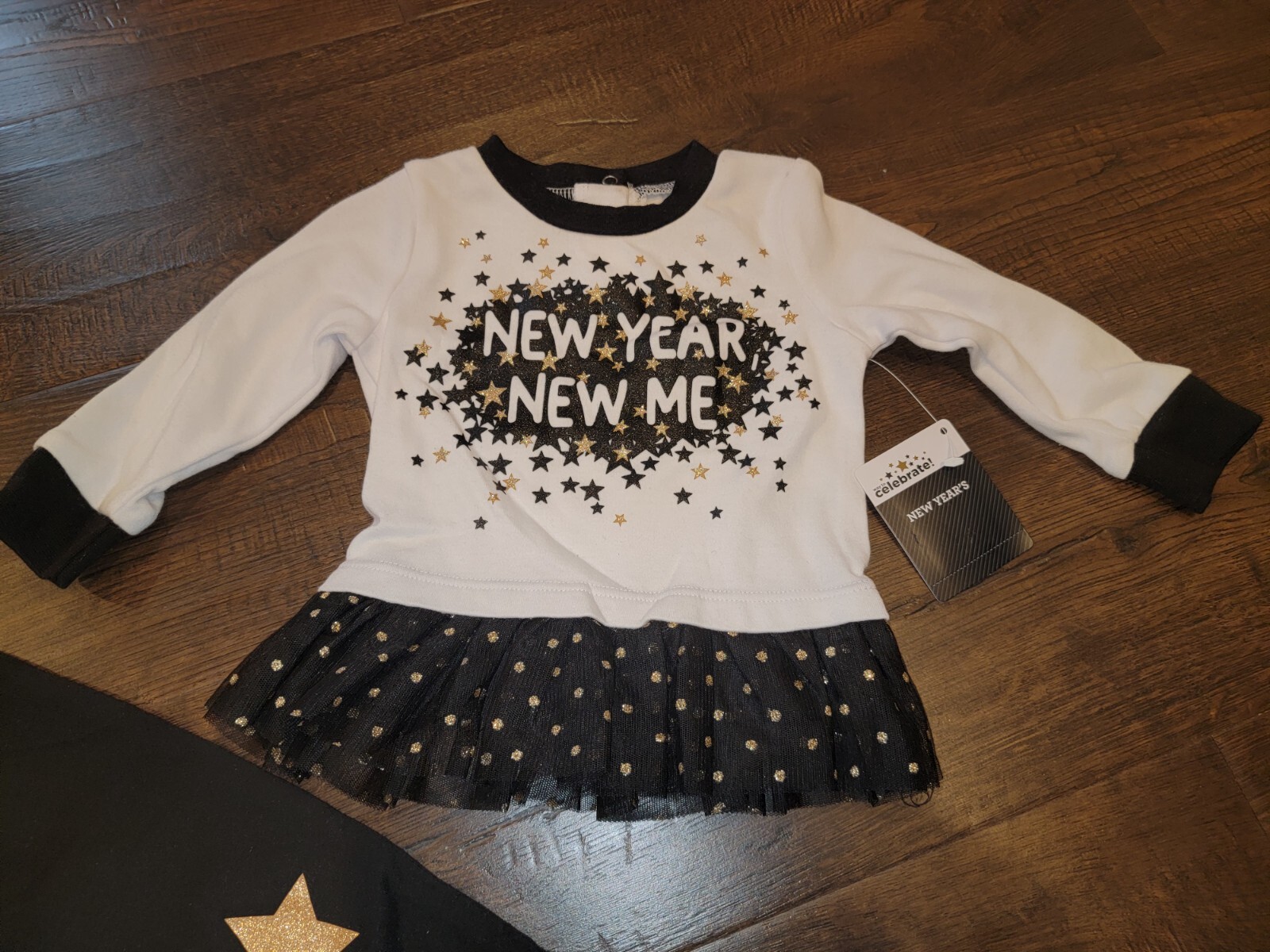 Baby Girl New Year Years Outfit Way to Celebrate Sz 0 3 6 12 Months Baby New Me
