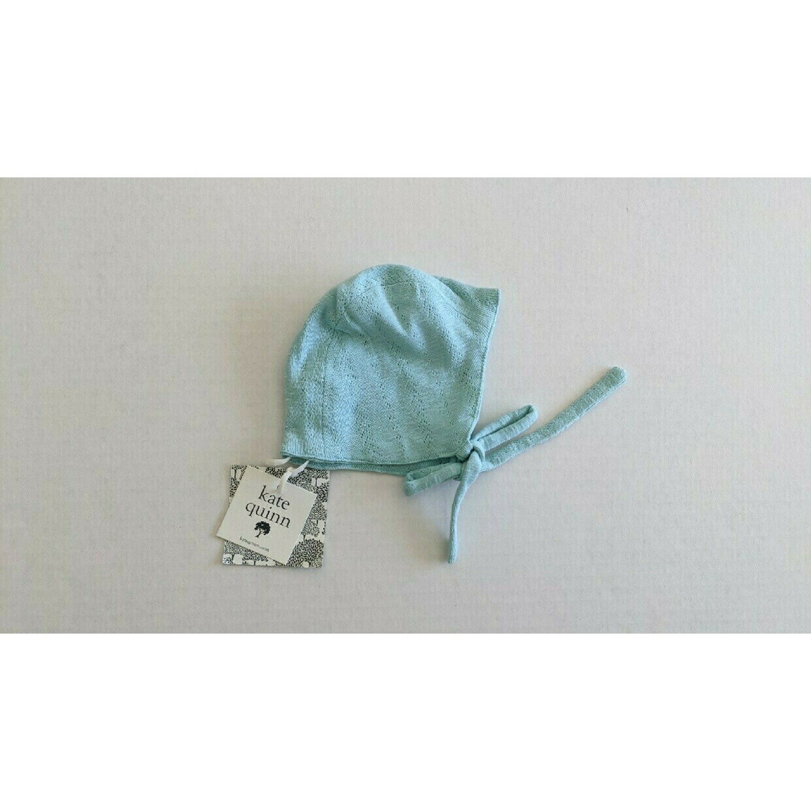 Kate Quinn Organic Pointelle Aqua Set 3/6m