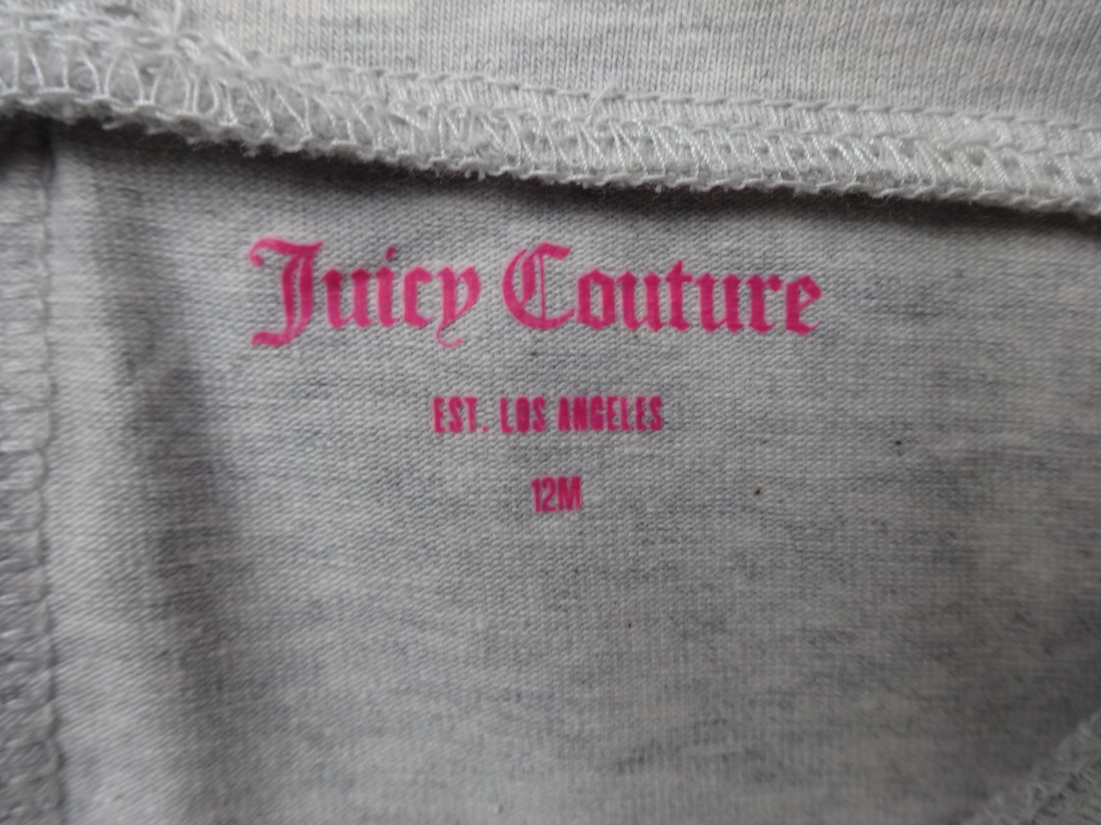 Juicy Couture Tracksuit Girls Pink Grey BNWT Logo Lounge Set Outfit Y2K Travel