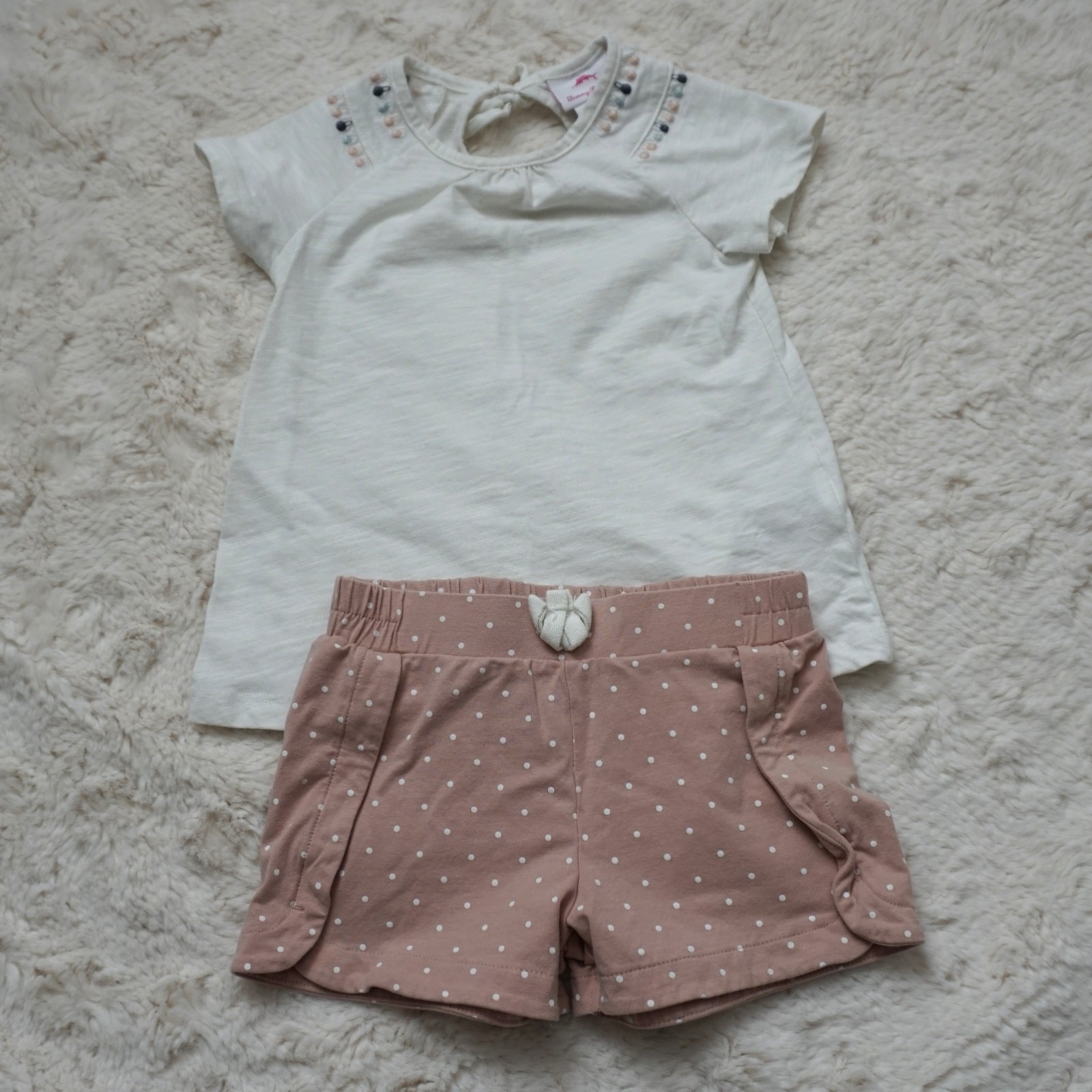 Tommy Bahama Girls Matching Shorts & T-Shirt Outfit Size 3T