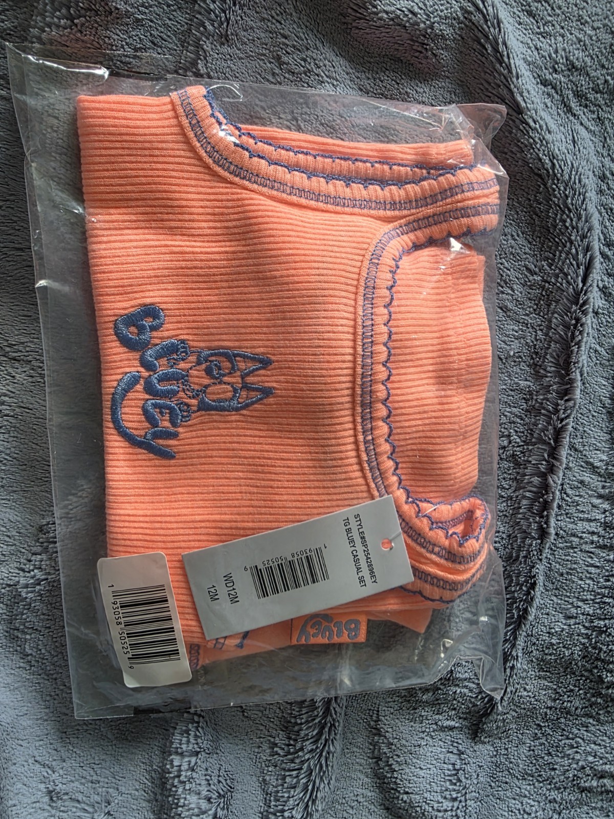 Bluey Casual 12m Kids Tank And Short Set New With Tags