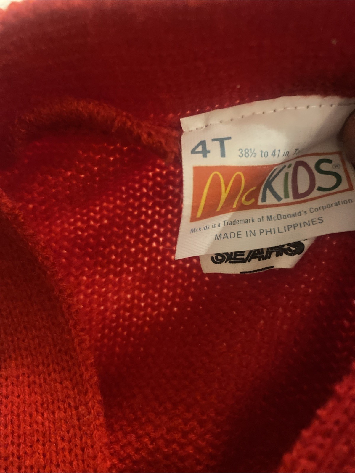 McDonald’s Tops. P/O Without Tags. McKids Color Block Cardigan Sweater EL#13