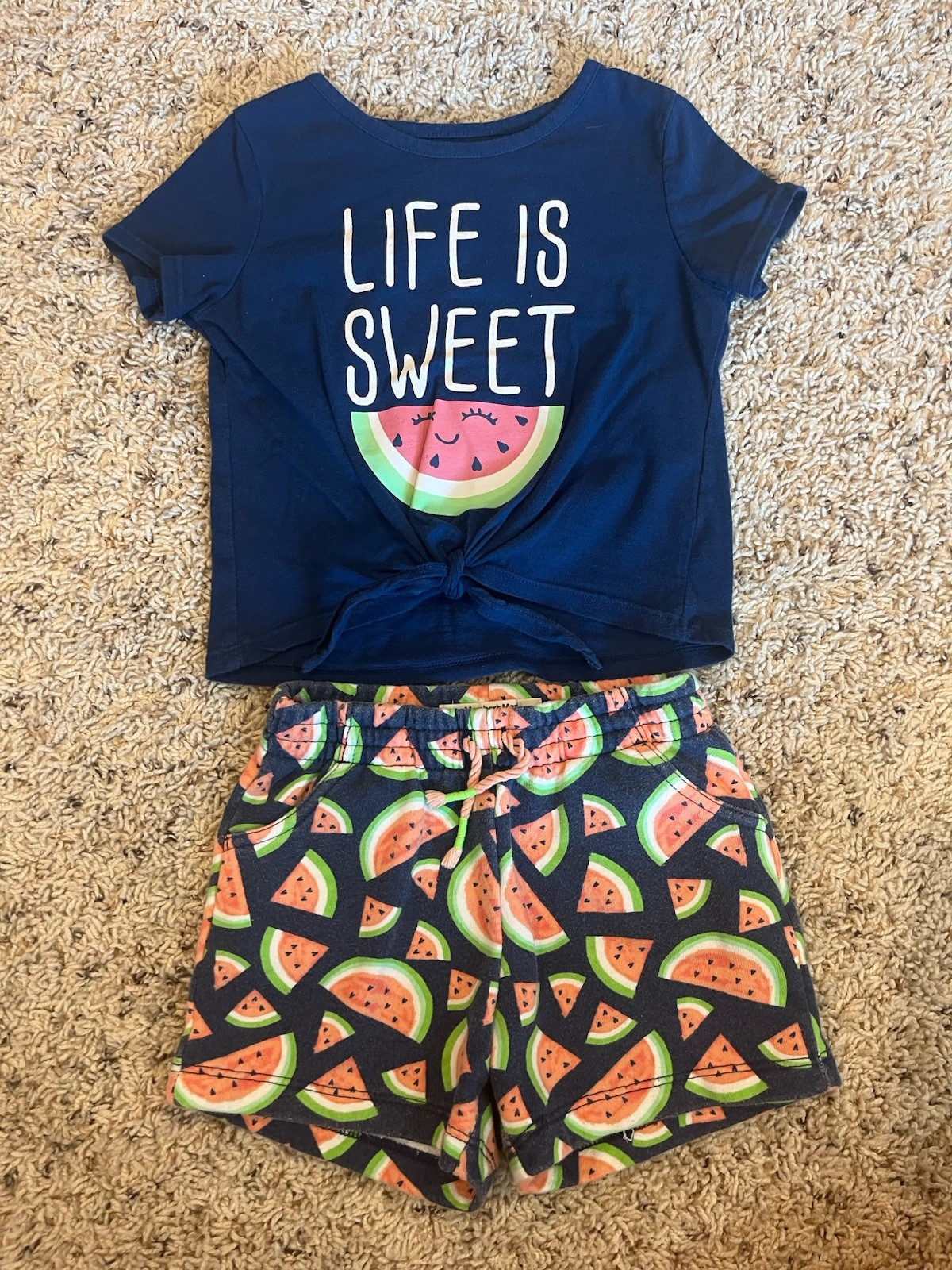 Watermelon Outfit 3T Life Is Sweet