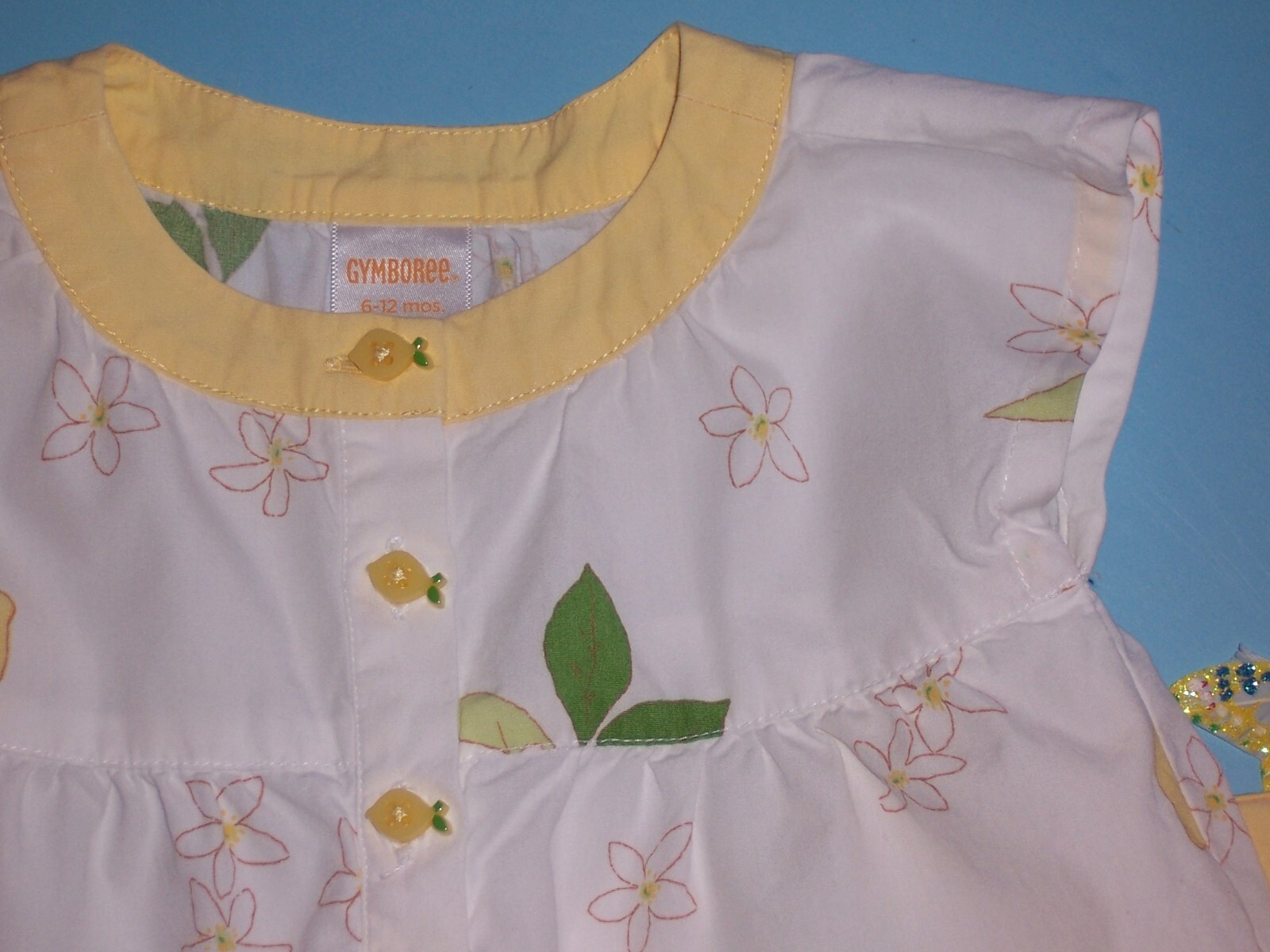 Gymboree girls “LEMON TREE” 3 PC SET…6-12mth…2006 TAG