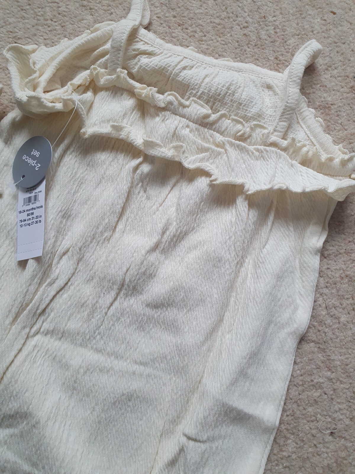 NEW 18- 24 month Gap Matalan baby girl summer romper outfit X3 5 pieces