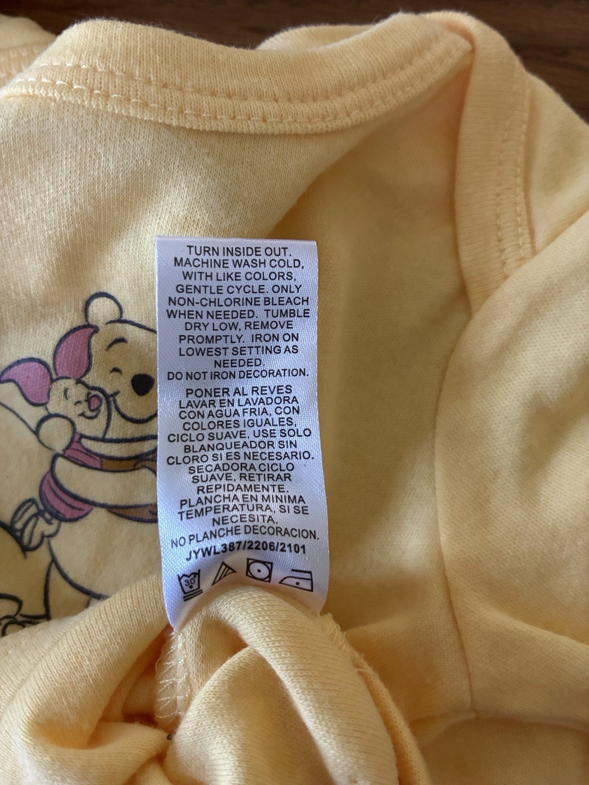 Disney Baby 2 Piece Unisex Winnie the Pooh Set- 3-6 Months