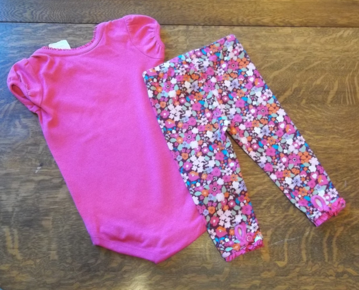 Gymboree 2012 Happy Hedgehog bodysuit top leggings pants NWOT 18-24