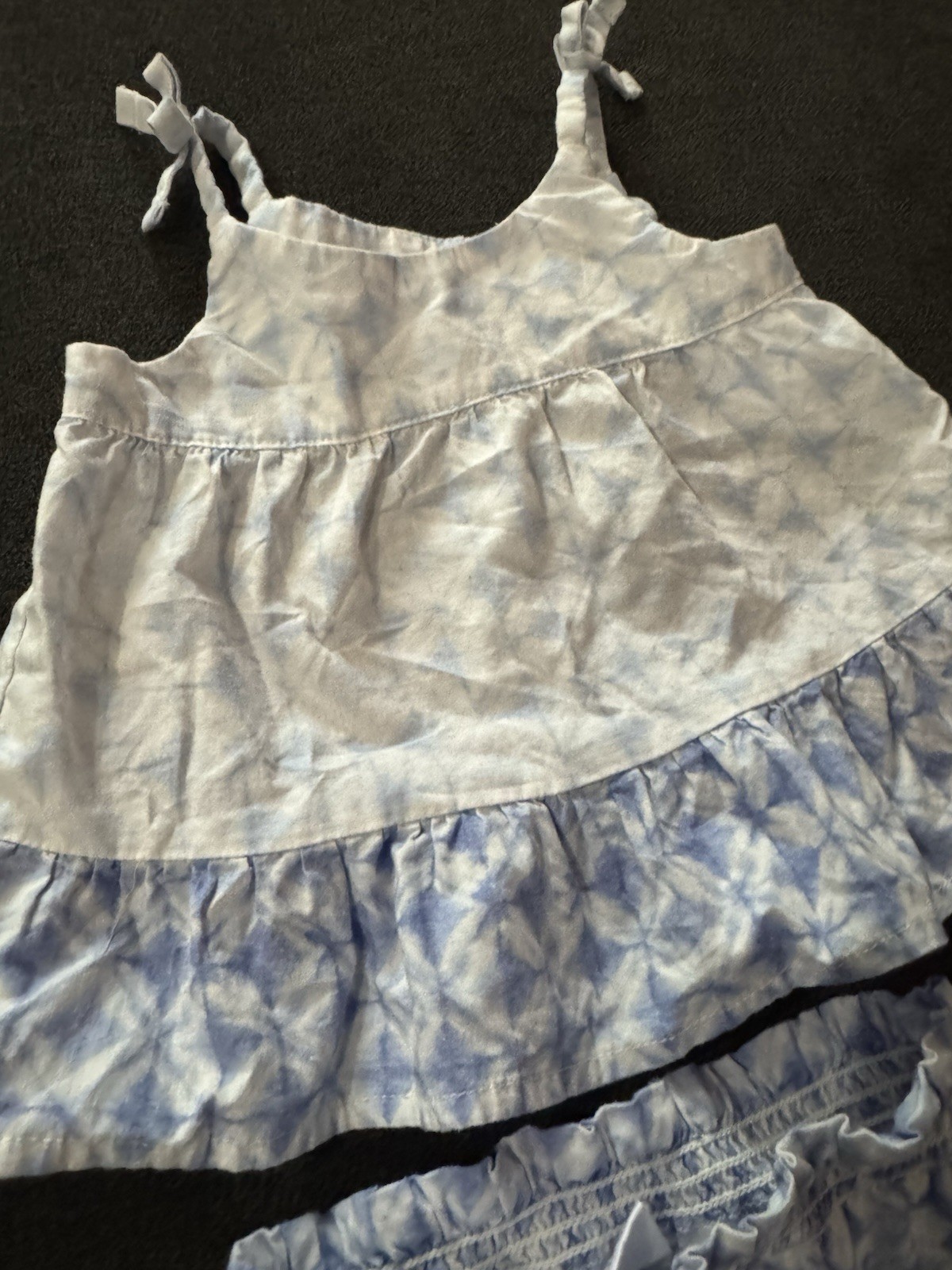Baby Gap girls Blue Tiered Set Size 6-12 Months | 12 Months