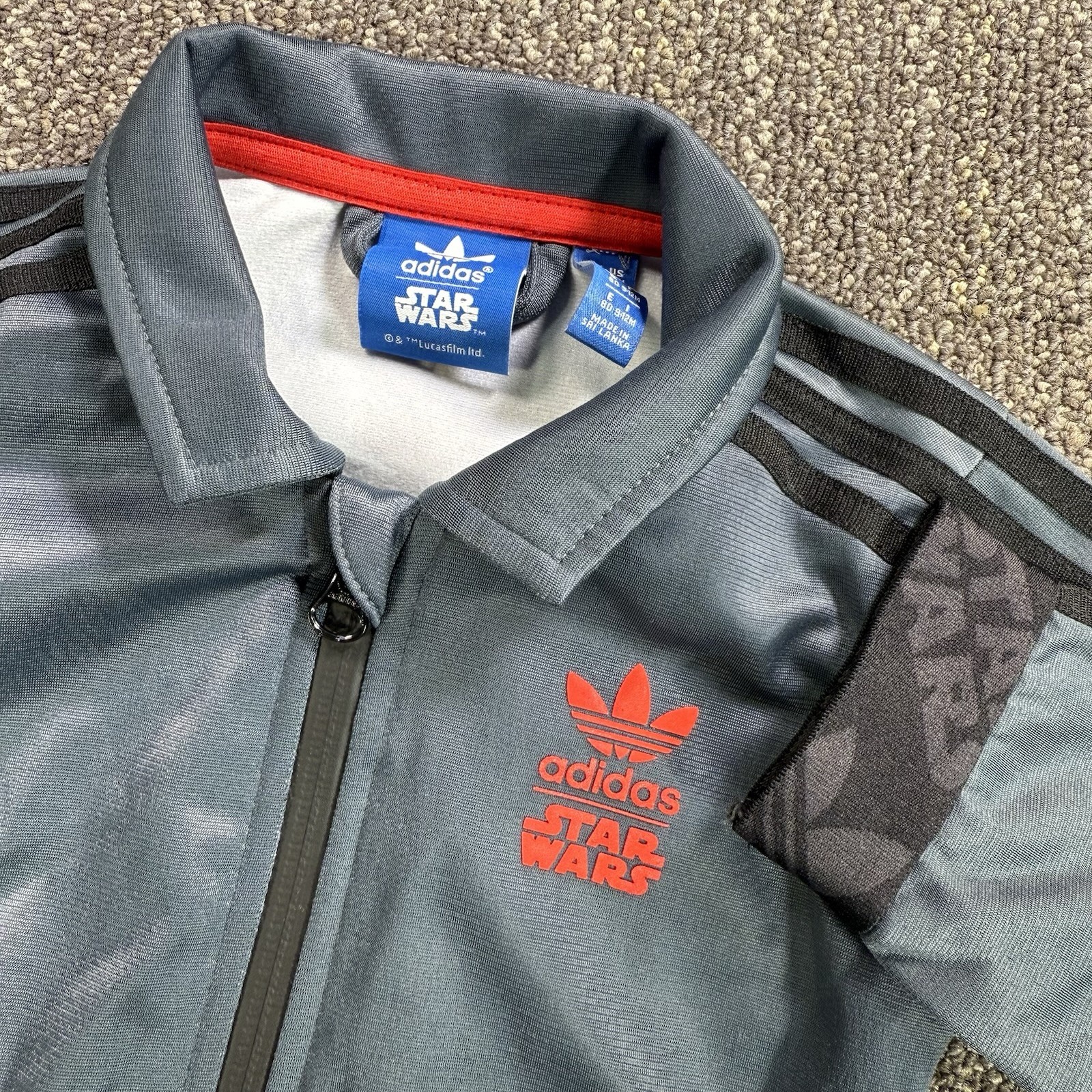 Adidas x Star Wars Infant Track Jacket Rise of Skywalker Rey Finn Kylo Ren