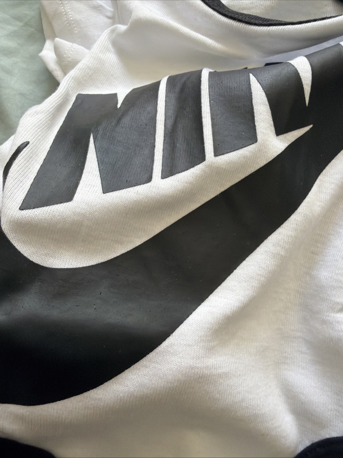 Nike Black & White Infant Baby Set Bodysuit, Booties, Size 0-6 Months