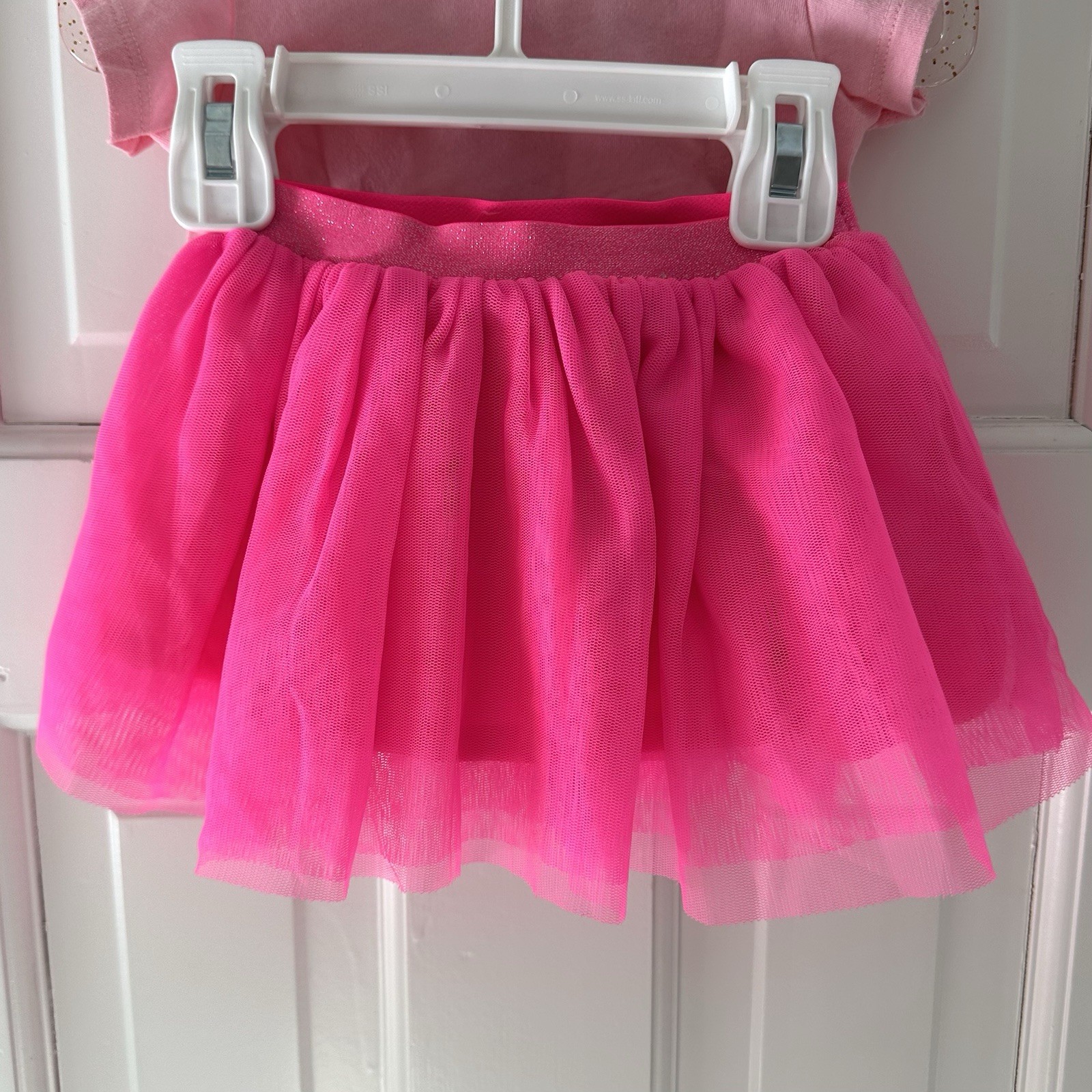 Place Pink Graphic Tee and Carters Tutu Set Sz 6-9M