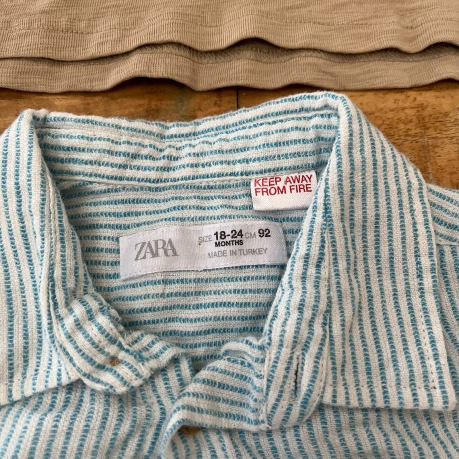 Lot of 5 Baby Clothes Sizes 6-18 Months Gap, Carters, Zara