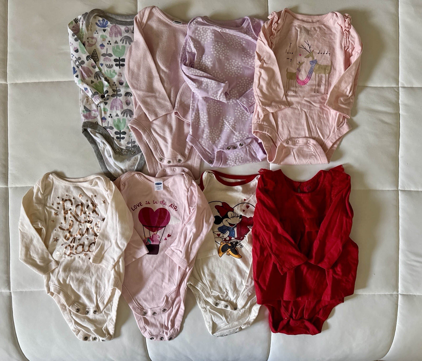 Baby Girl Clothes, Size 6-12 Months (Lot of 64 Items)