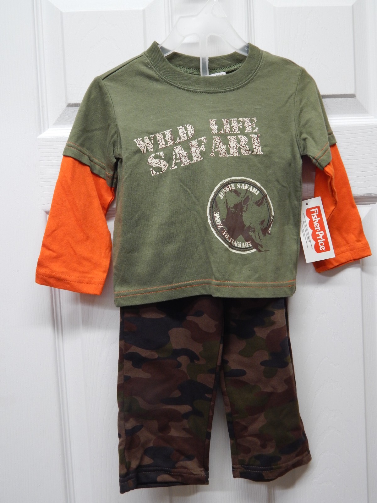 Fisher Price 2 Pc Outfit – Wild Life Safari–3T-NWT
