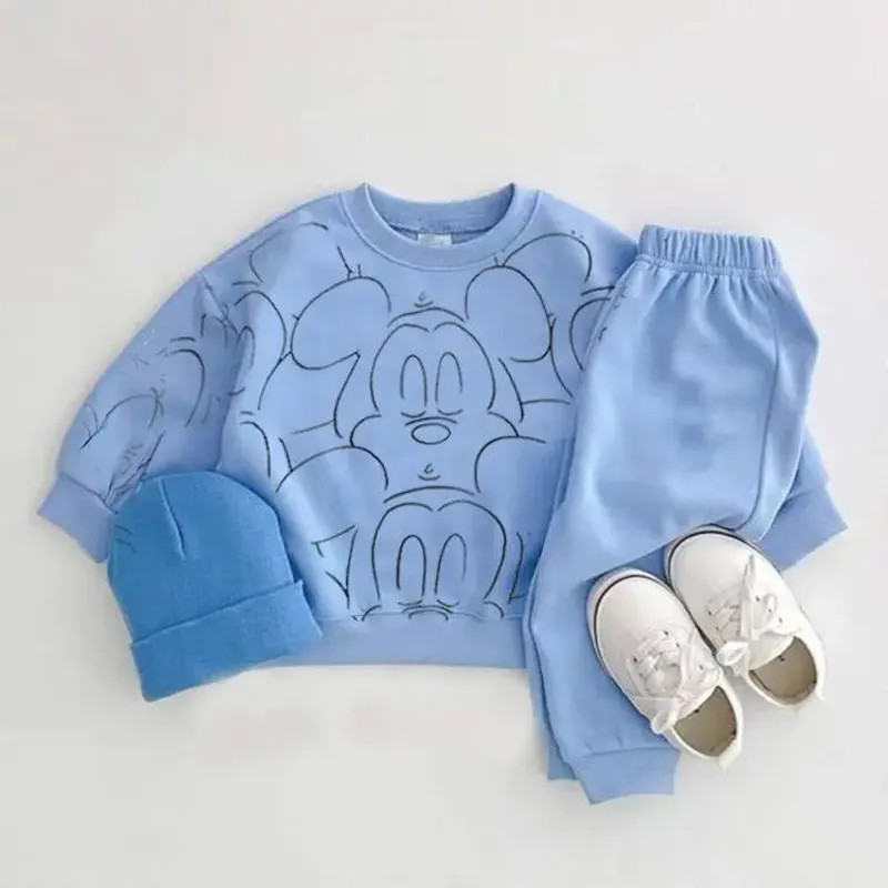 New Designer Cartoon Clothing Tracksuit Baby Boy Summer Printed Clothes
