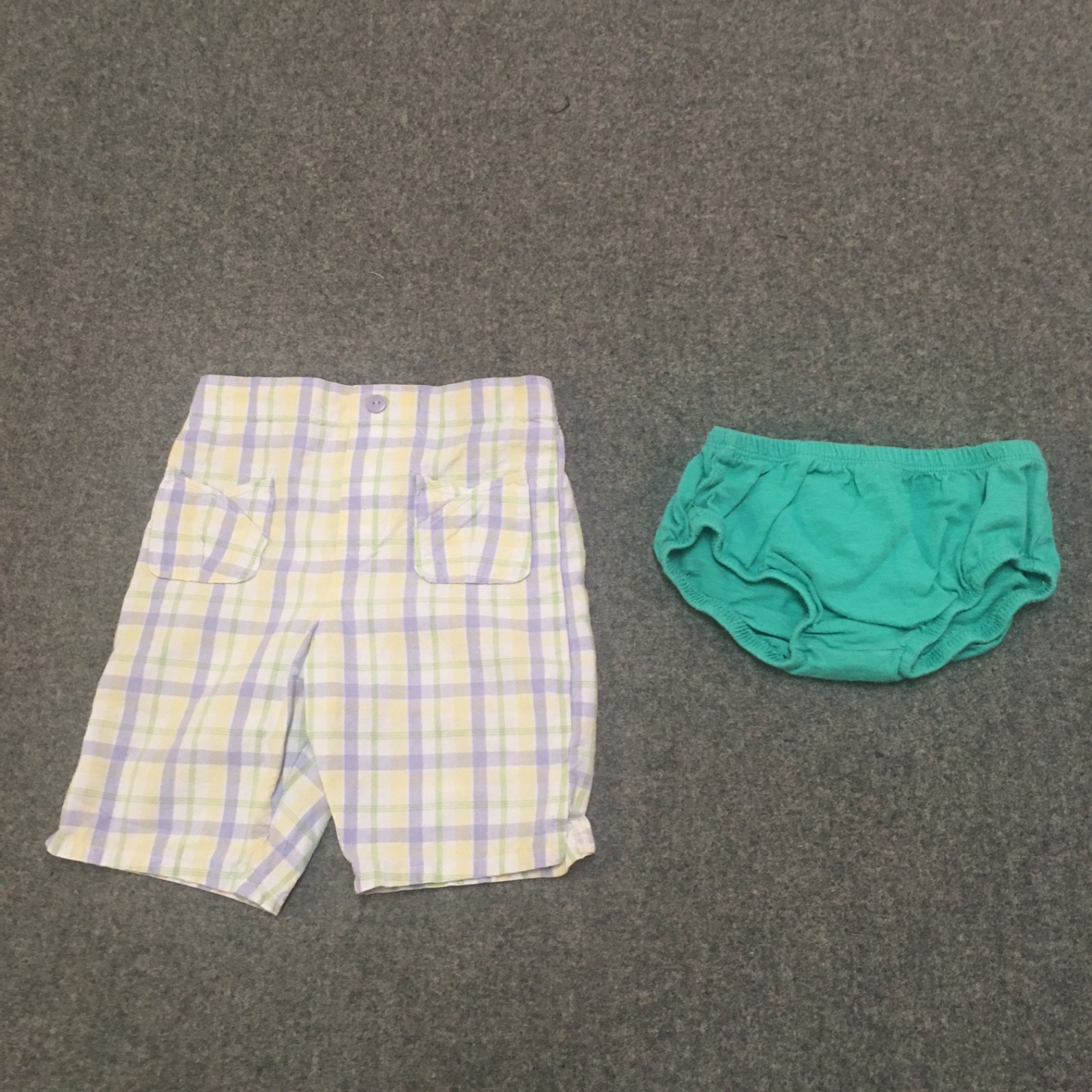 Baby Girl 12 Months Clothing Lot 8x Pieces Bulk Summer Colorful Casual Denim