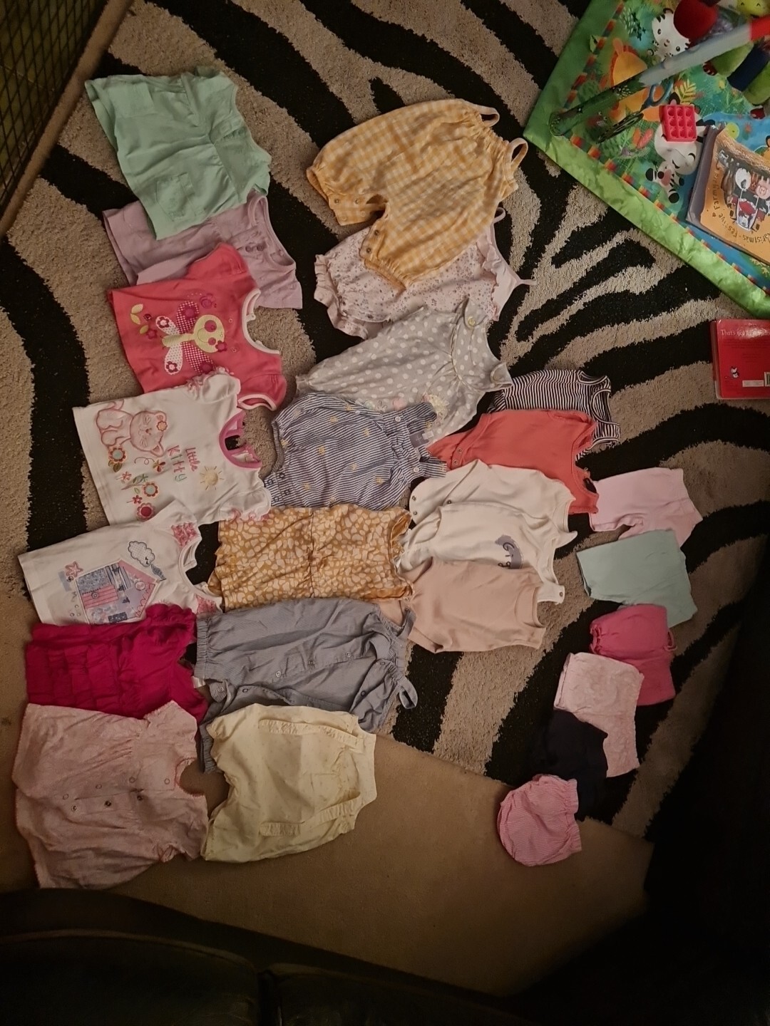 Various Brands Baby Girls Clothes Size 0-3 Months Summer Items