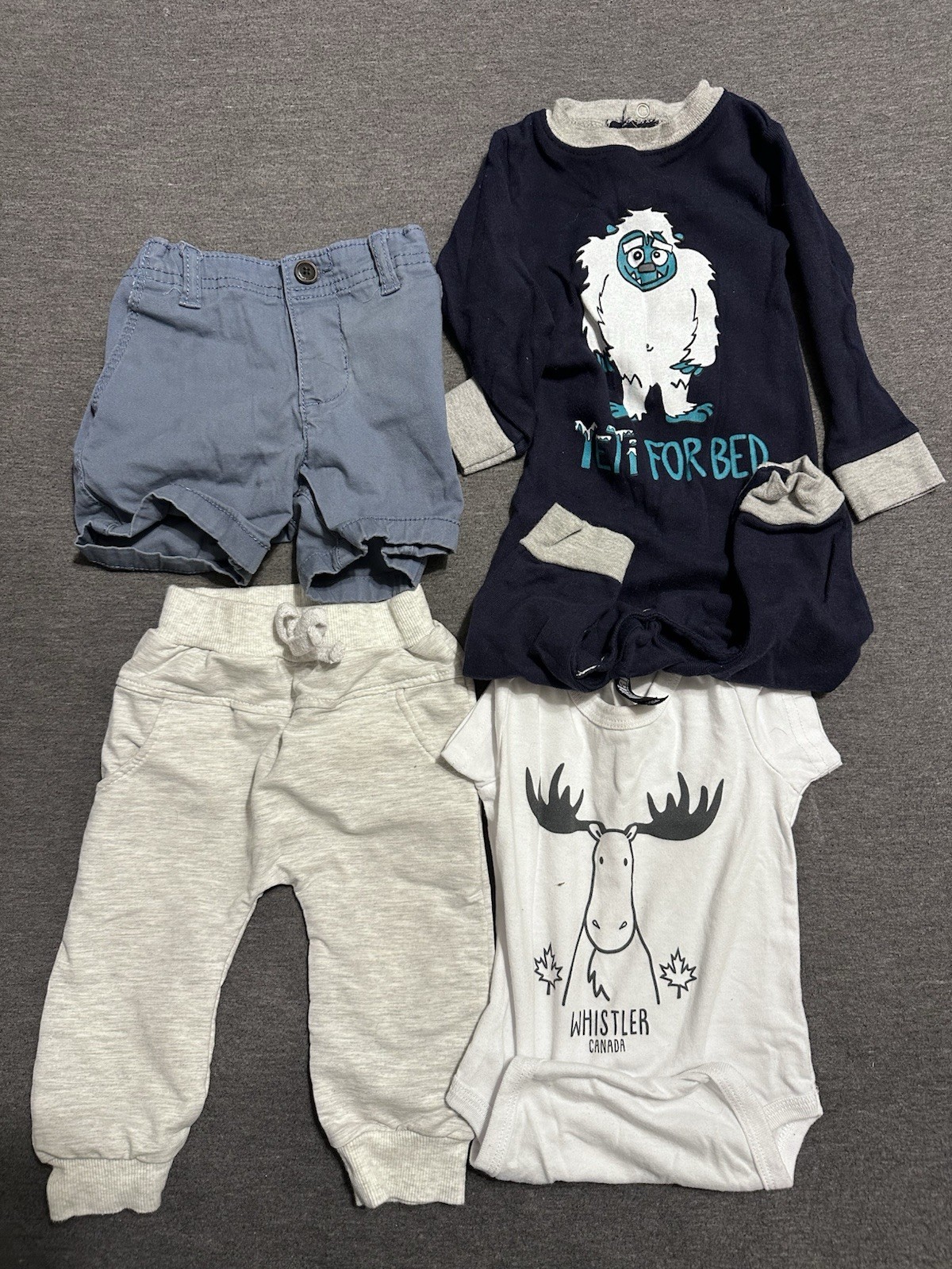 Lot Of 4 Pieces Baby/Toddler Clothes Boy 9-12 Month