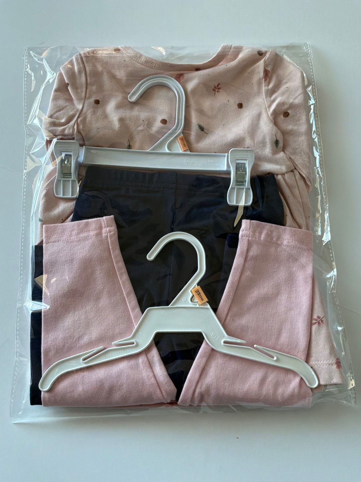 NWT 3 Piece Dress with 2 Pair Matching Leggings Size 12 Months