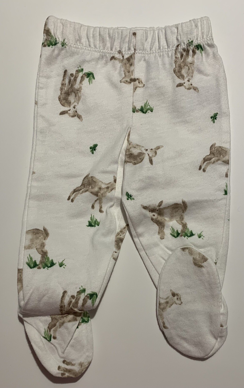 NEW Burt’s Bees Baby 3-Piece Organic Cotton Take Me Home Set Size Preemie Goat