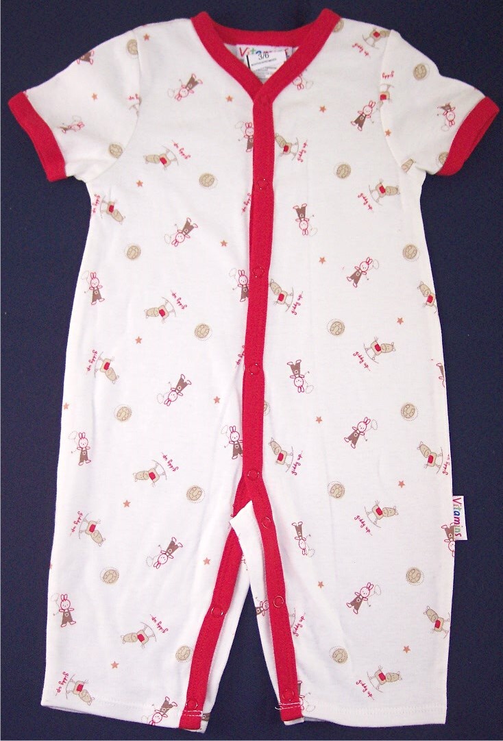 NWT MultiVitamins Boys 3 Pc Little Cowpoke Cowboy Set Outfit, 6-9 Mos.
