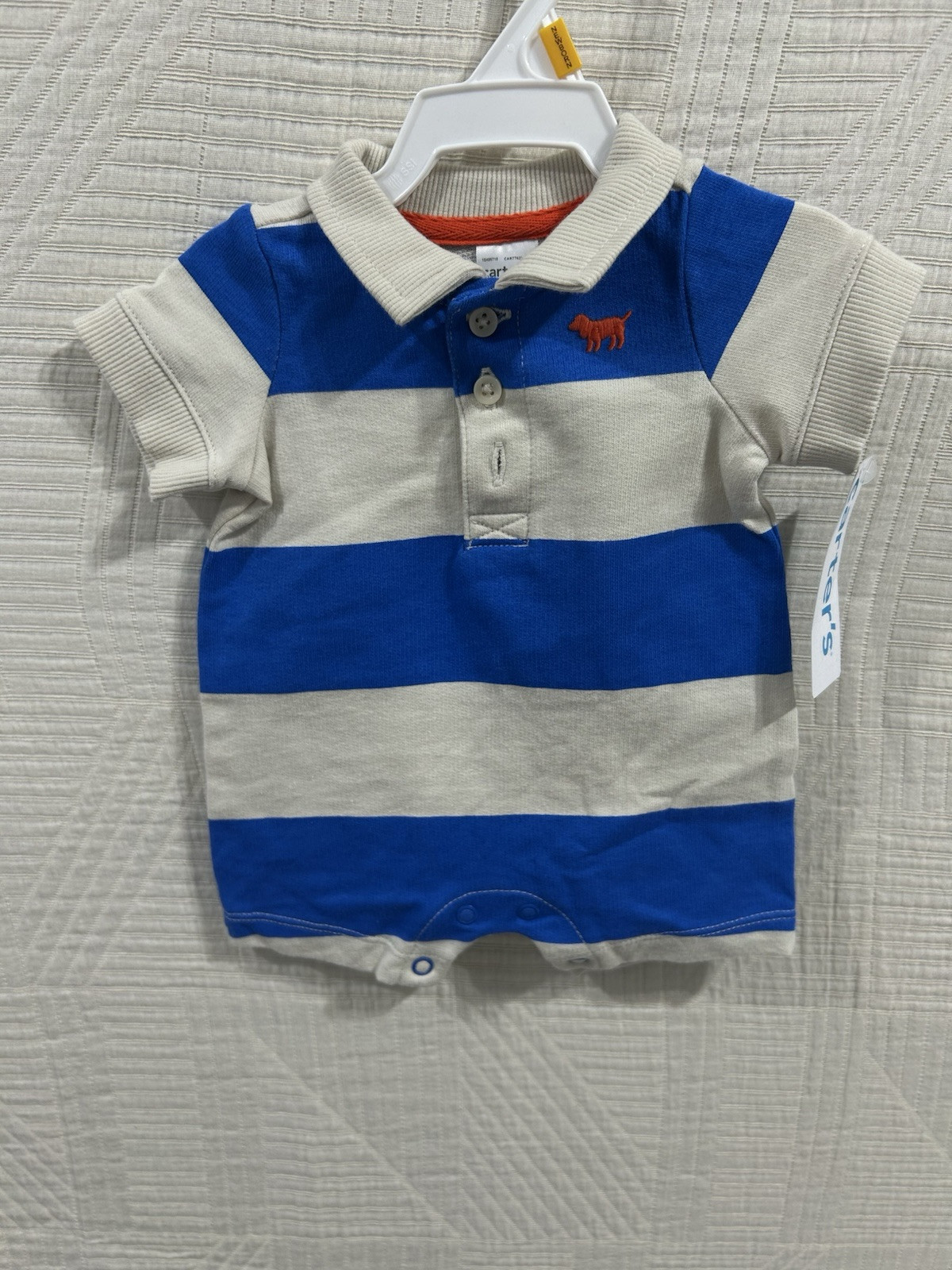 Carters Baby Boy Dog Short Outfit Size NB New