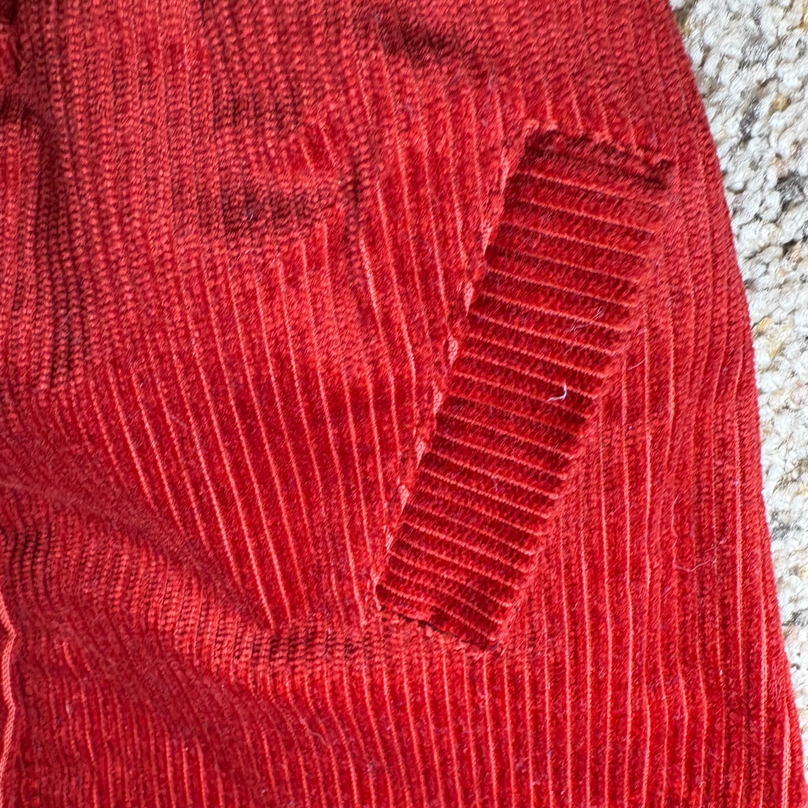 Health-Tex 4T Red Corduroy 3 piece outfit Jungle Habitat Elephant & monkey VTG