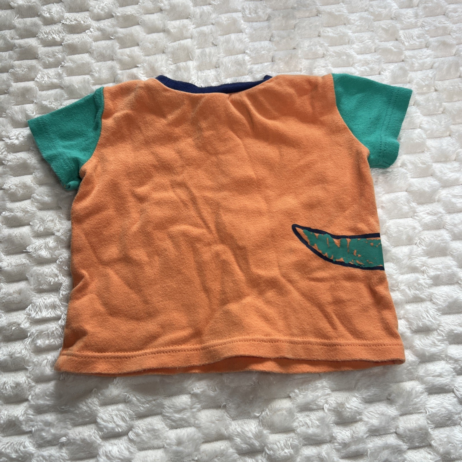 5 Piece Lot Of Baby Clothes 12 Month Boys, Body Suits 100% Cotton Dino, Elephant