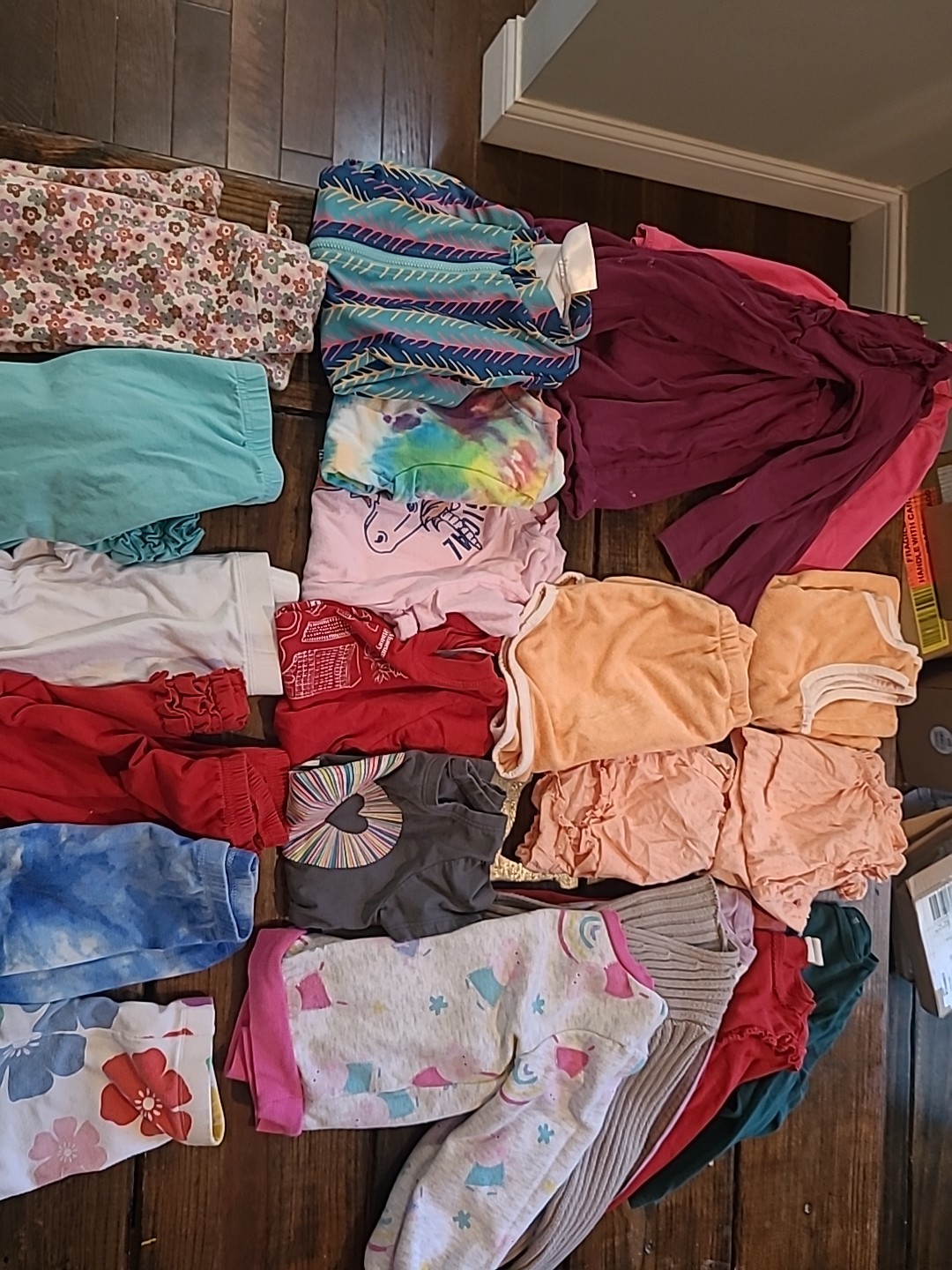 Girls 3T 22 Piece Shirts, Shorts, Dresses, Swimsuit, Pants, Sweater Lot