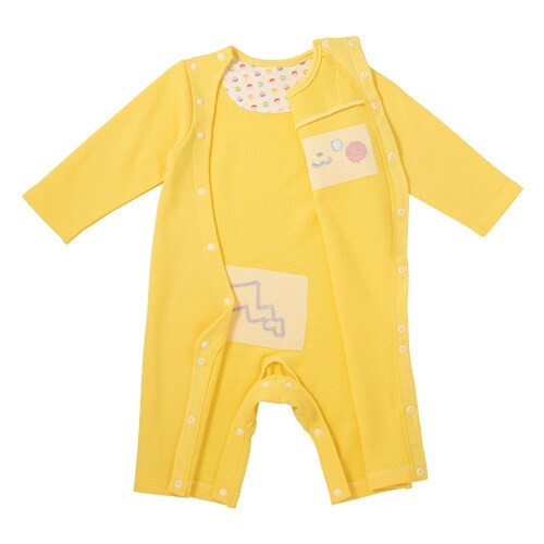 Pokemon monpoke Pikachu Newborn Baby Clothes Coverall 70-80cm Gift Japan New