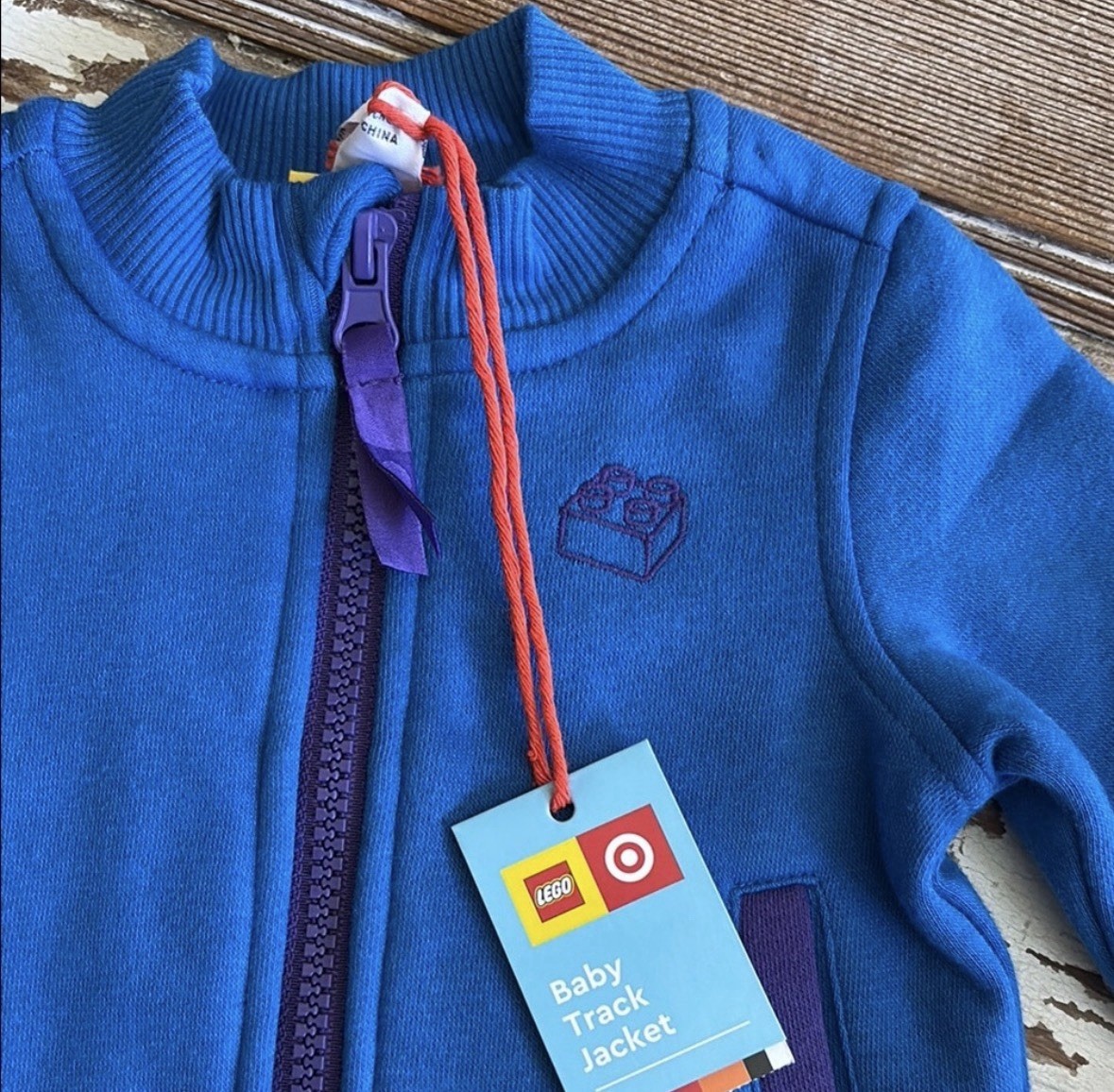 TARGET LEGO BRAND TRACK SUIT JOGGER PANTS & ZIP UP JACKET- Newborn NEW