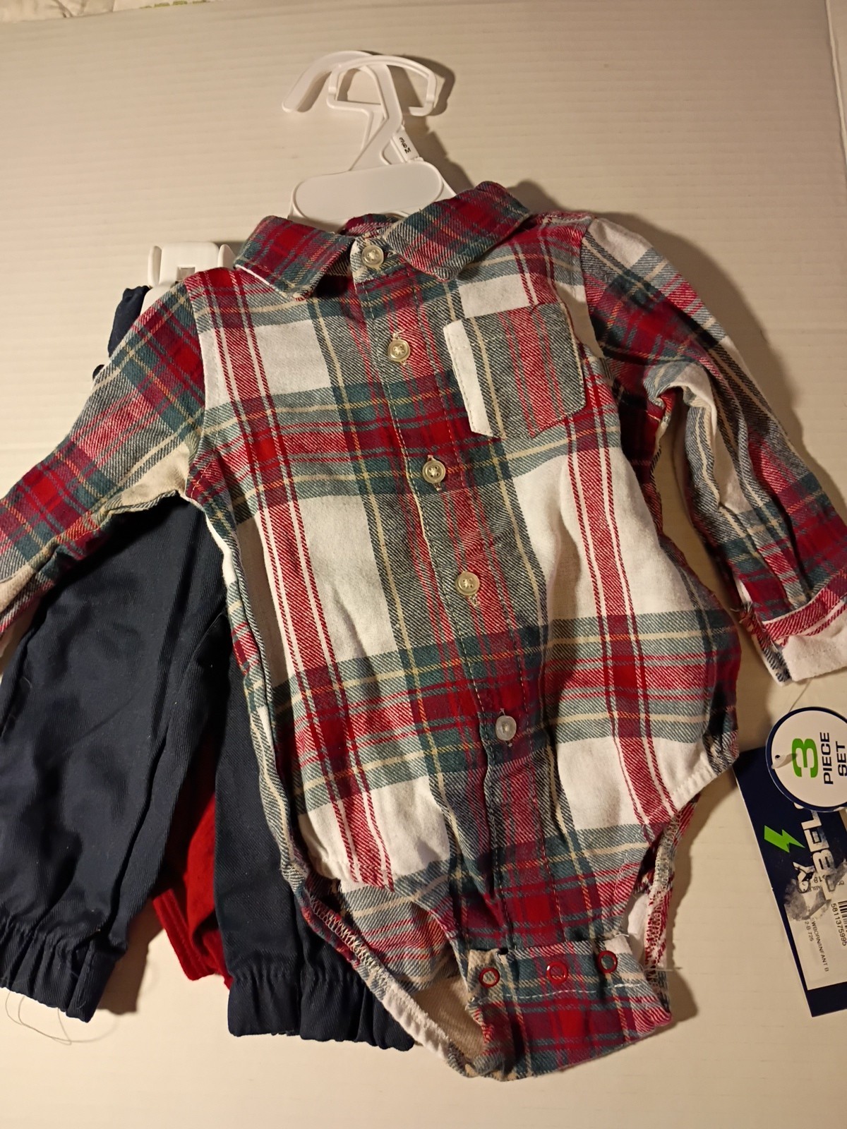 Baby Boy Outfit Lot 3M 3/6M Carter+ Rebel Baby2 Sets 6pc New W/Tags