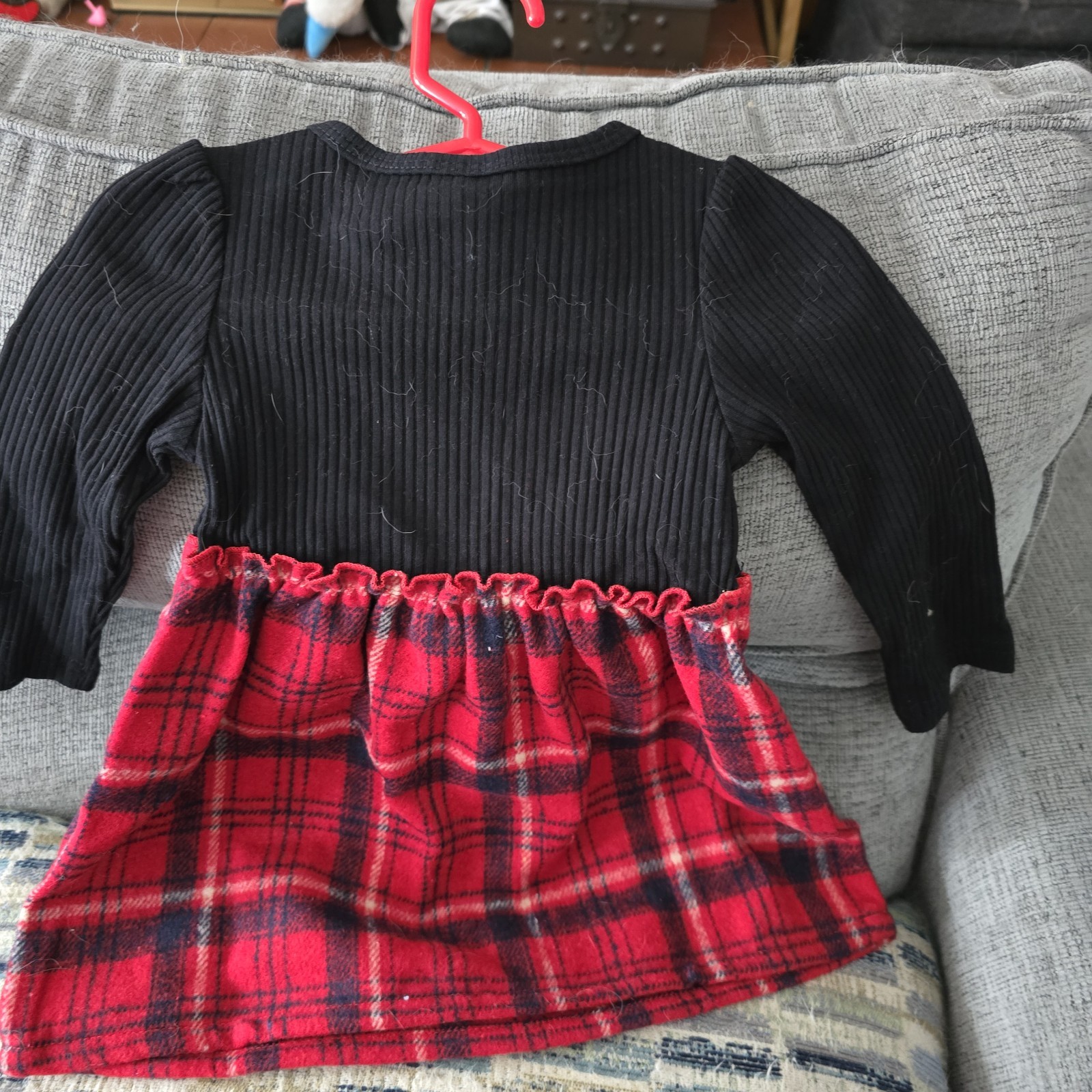PatPat Baby Girl Christmas Outfit 9-12 Months With Headband