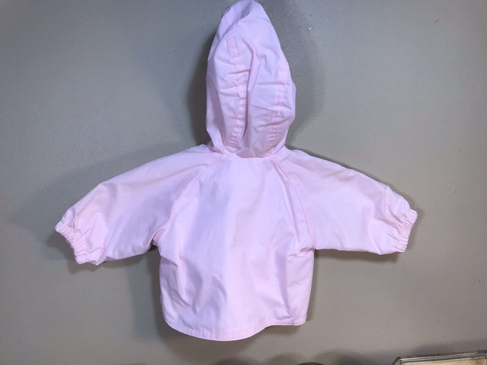 Carter’s Infant Baby Girl Pink Spring Jacket Coat W/ Hood 3-6 Months