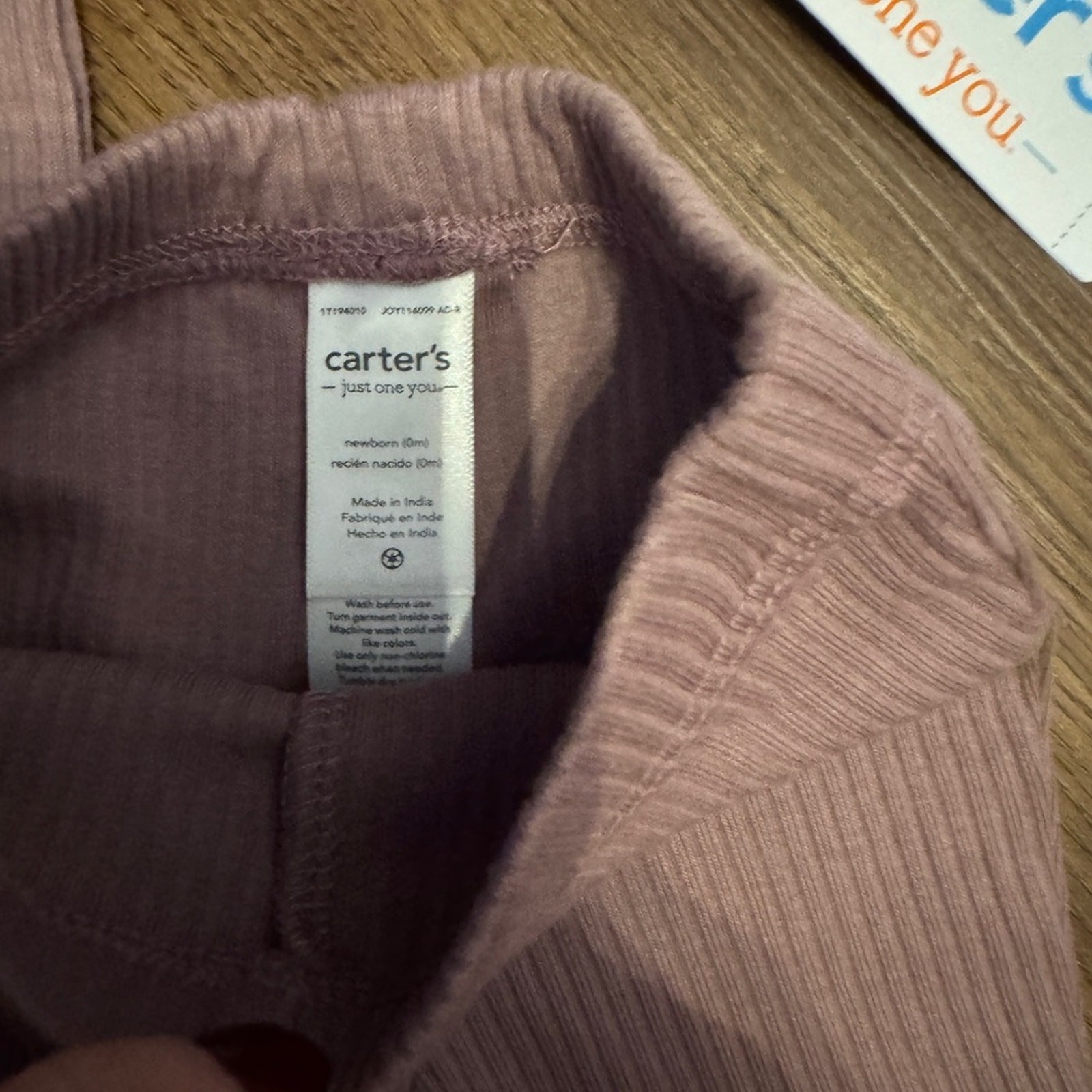 Carter’s Mauve Butterfly Bodysuit Set