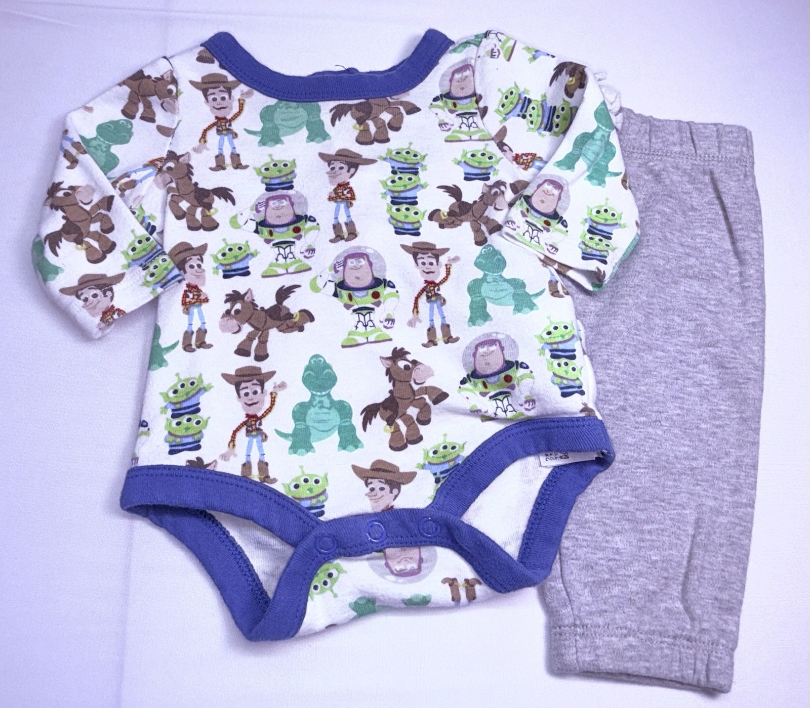Disney Baby by Disney Store 0/3M Baby Boys Toy Story 2-Piece Bodysuit & Joggers