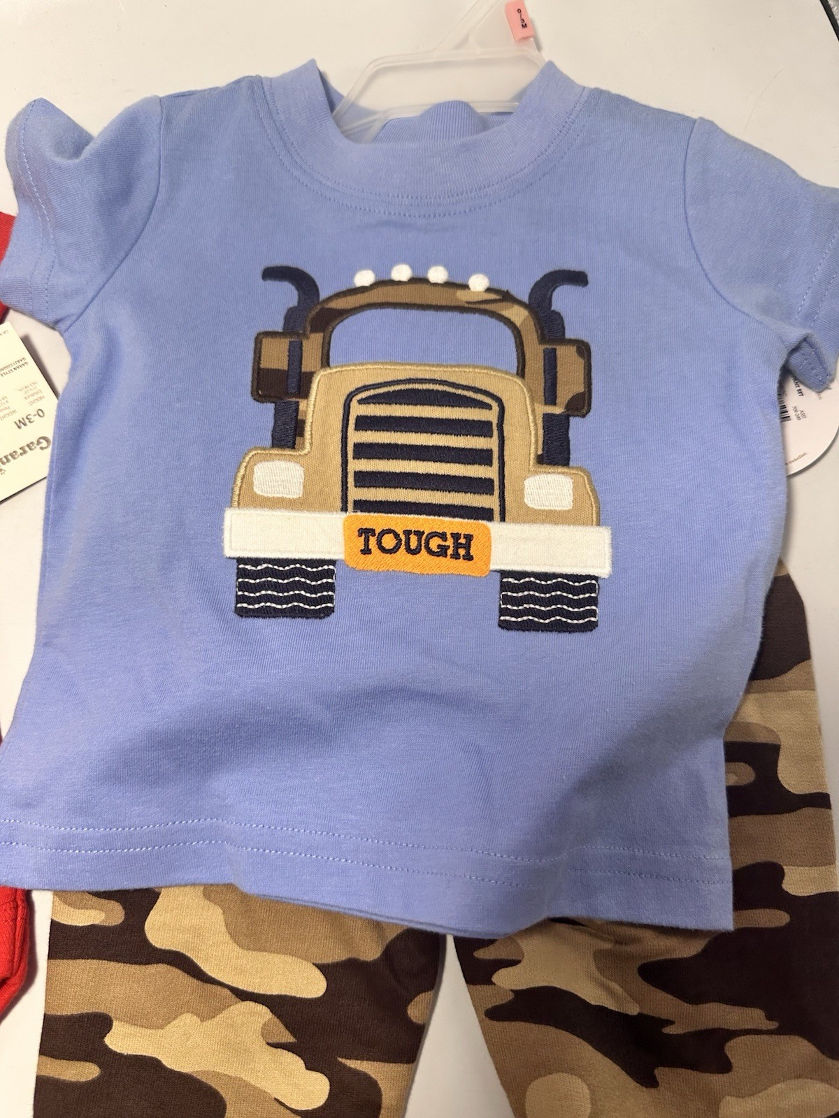 Unisex Infant bodysuit paint set 0-3 months