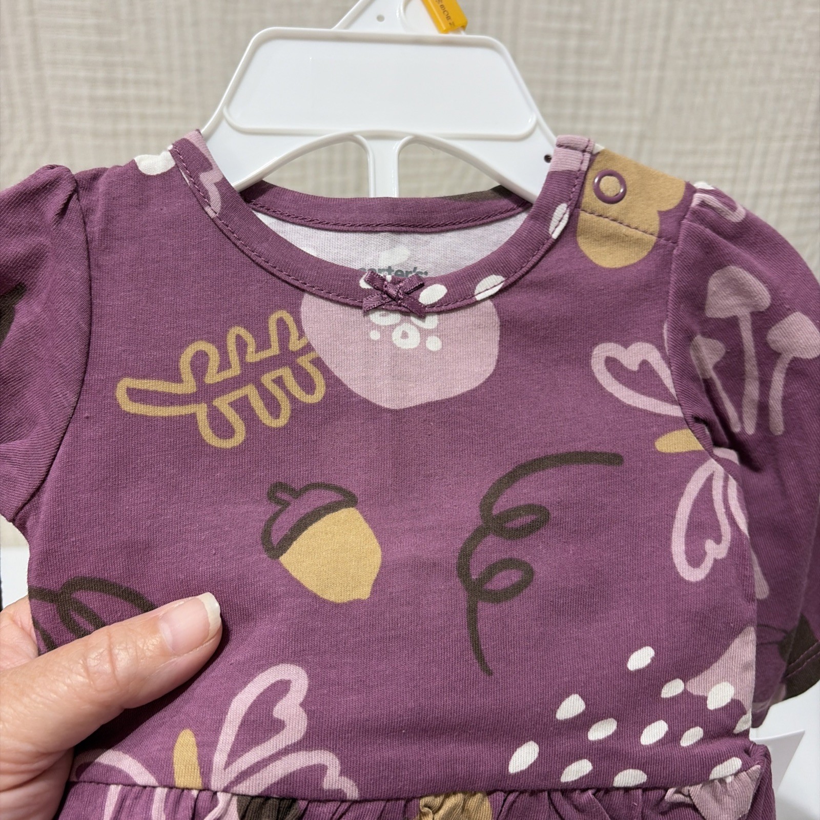 Carters Baby Girl 2 Piece Pant Set Newborn New