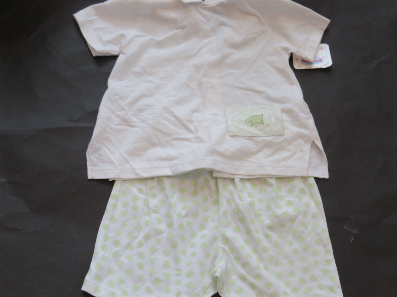 Catimini Dors Tu Tortue Turtle 2P Baby Outfit 12 months NWT