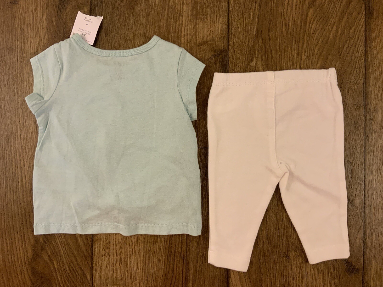 New Carters Sweetest Sister Baby Girl 3 Mo 2 PC Outfit Spring Summer Shirt Pants