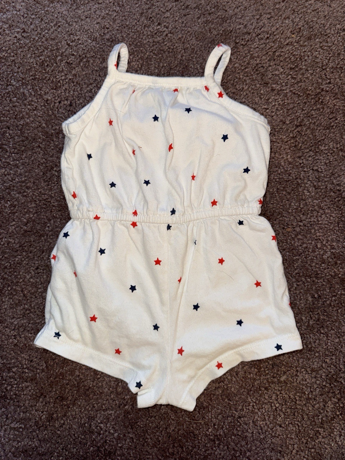 2 Pc Lot Patriotic Infants Baby Girls 3-6 Mo Outfits