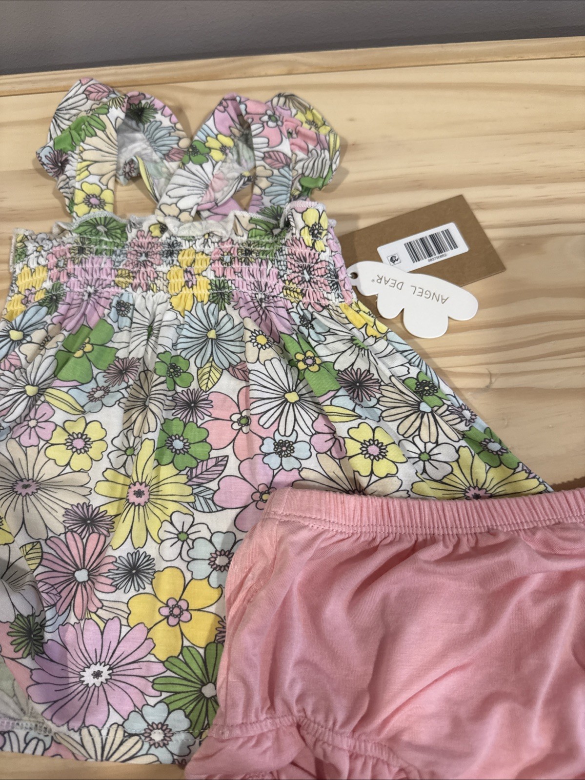 Angel Dear Size 3-6M Bamboo Bloomer Set Retail 40