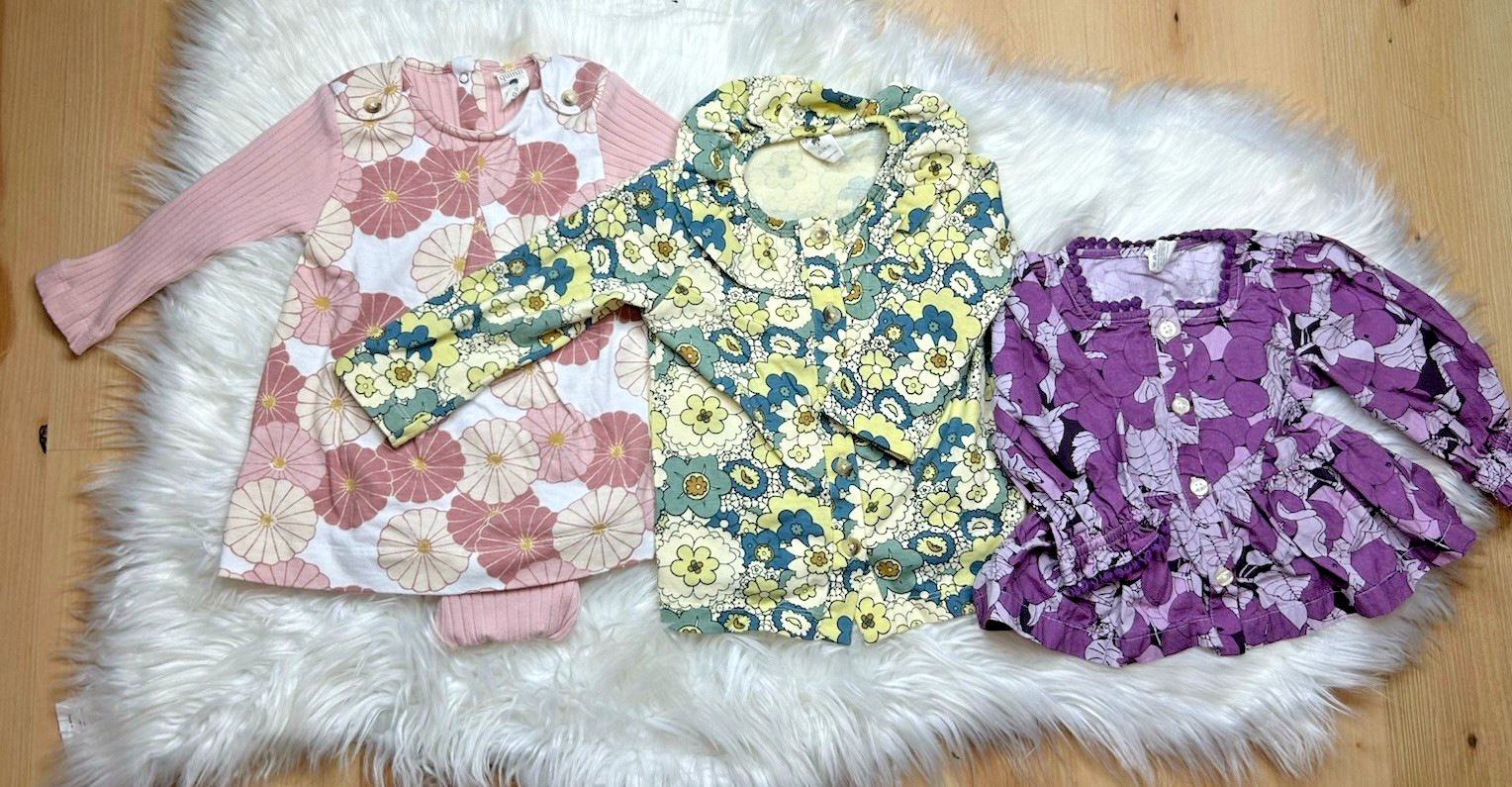 Kate Quinn Toddler Clothes Lot 12-18 18-24 Month Girls Organic Cotton Dress Tops