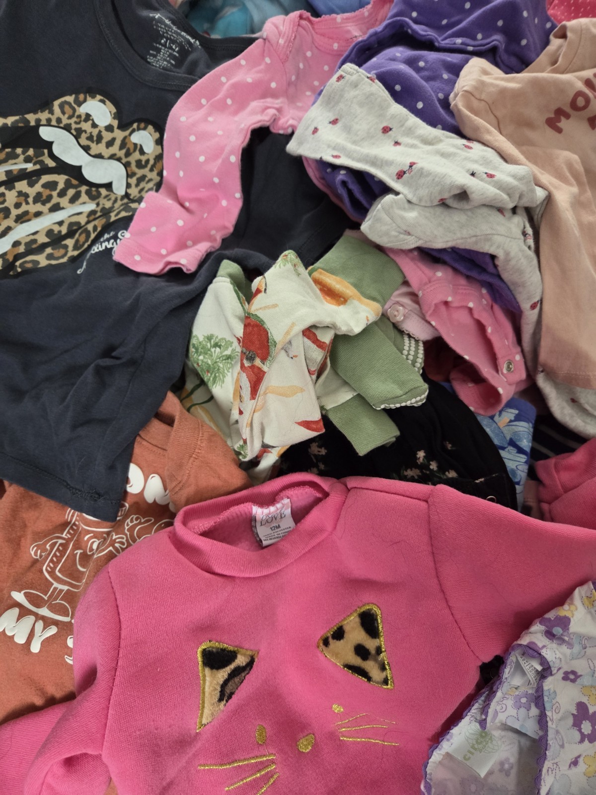 Girls 12-18 month monster mystery clothing scoop! Brand names, adorable!