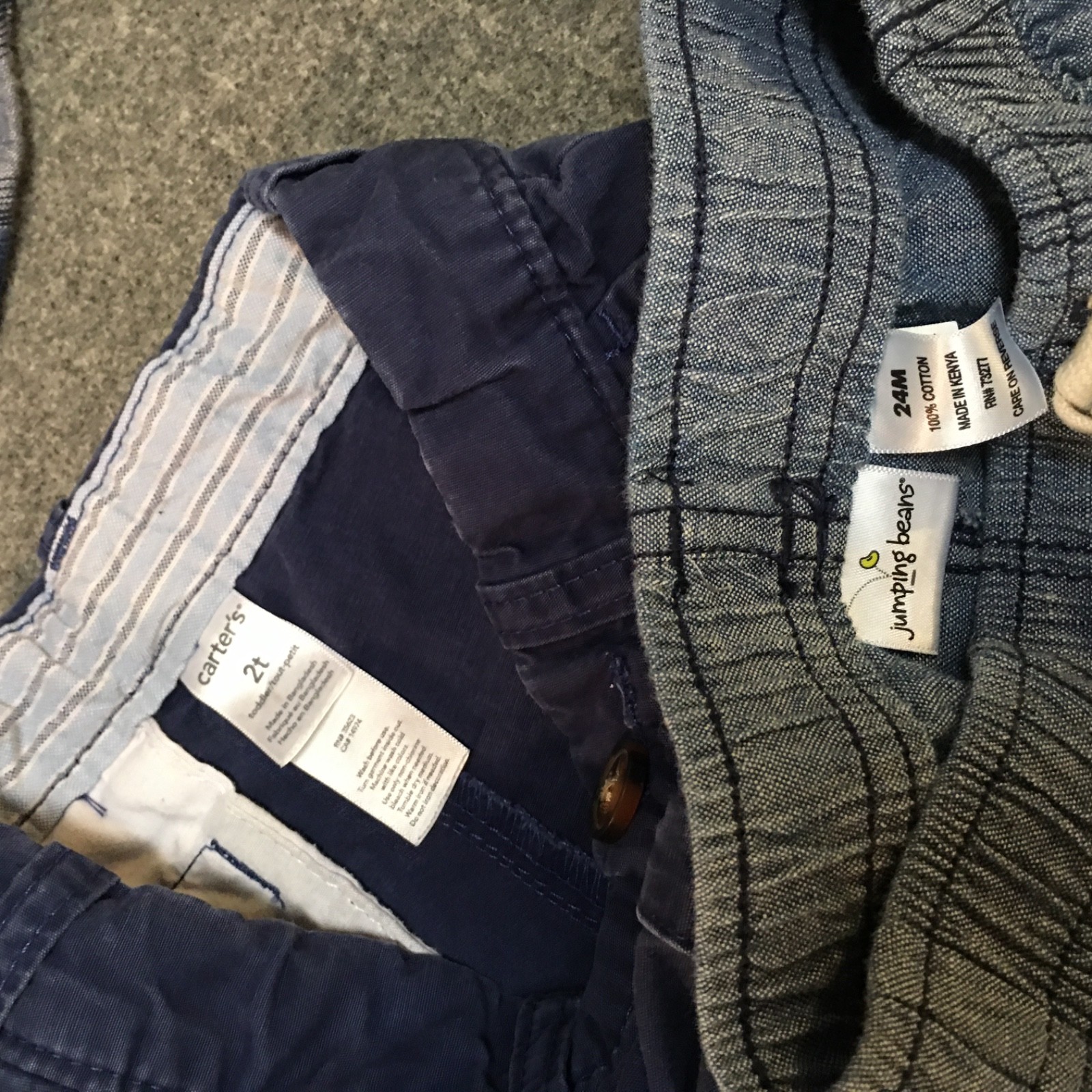 Baby Boy 2T 24 Months Clothing Lot 7x Pieces Bulk Summer Casual Preppy Striped