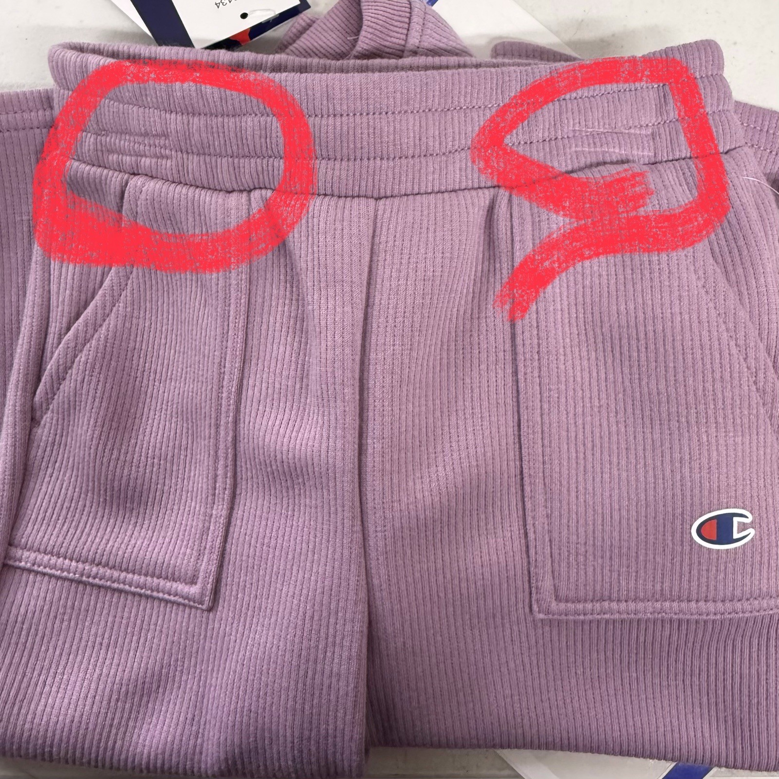 Champion Baby Haze Purple 2 Piece Outfit With Pockets Size 2T