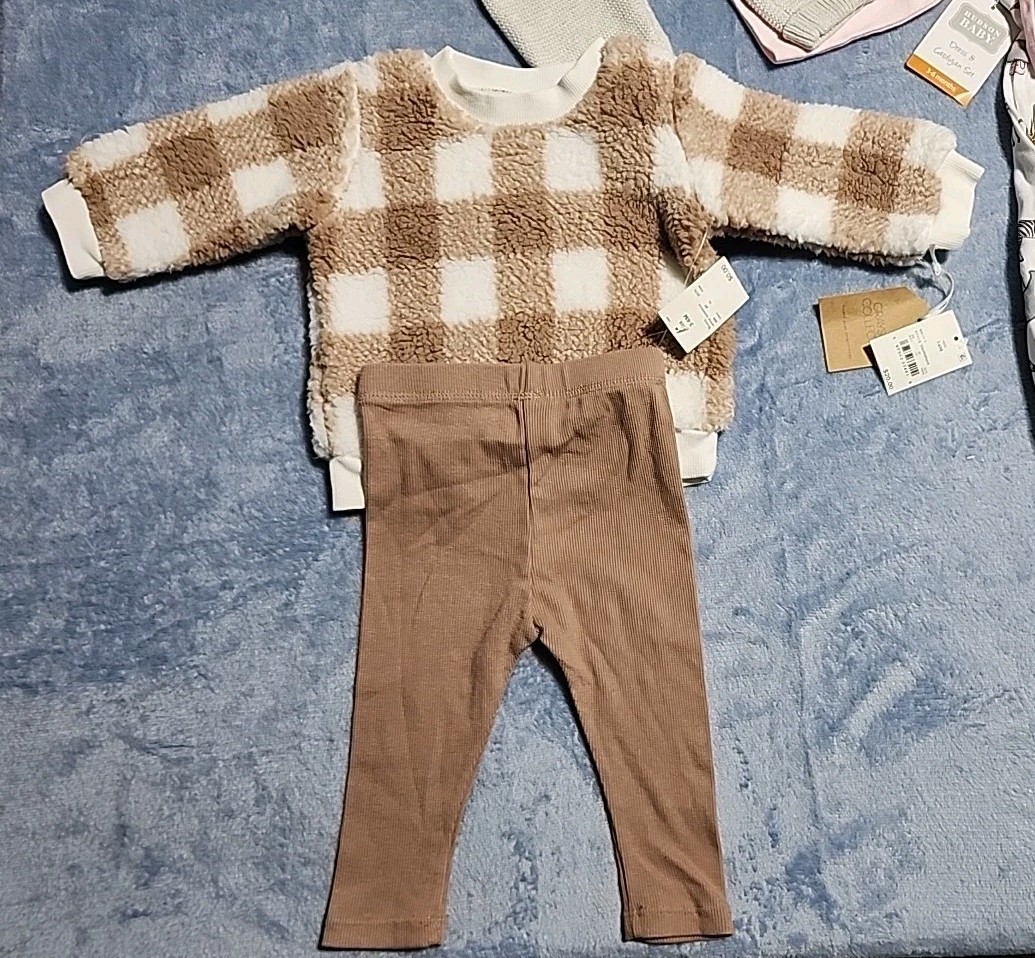 5pc. Hudson Baby/Grayson Collective & Little Plante Toddler Girls 3-6M, LOT #9