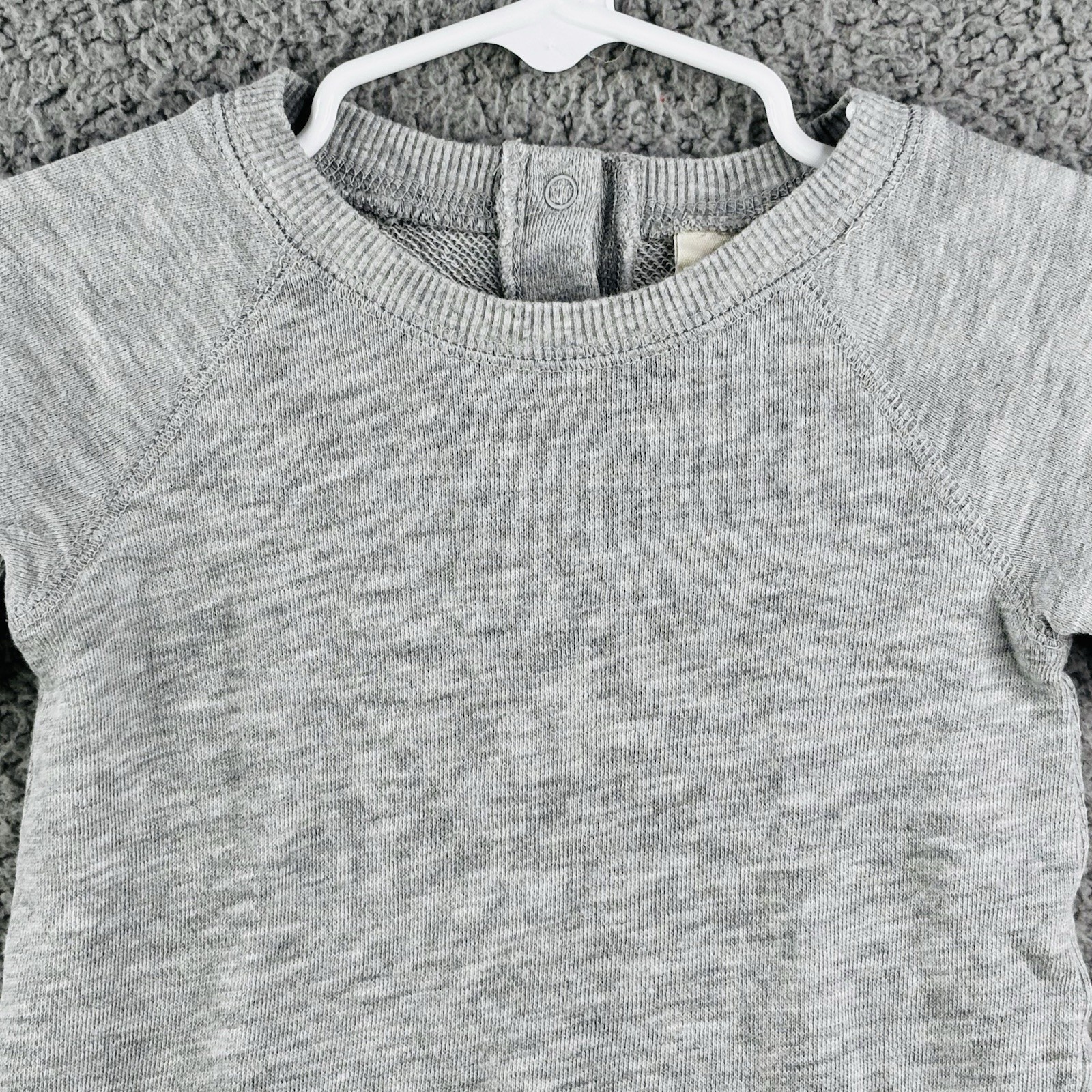 Tucker + Tate Pant Set Baby 9 Month Pink Gray Hearts Sparkle 2 piece